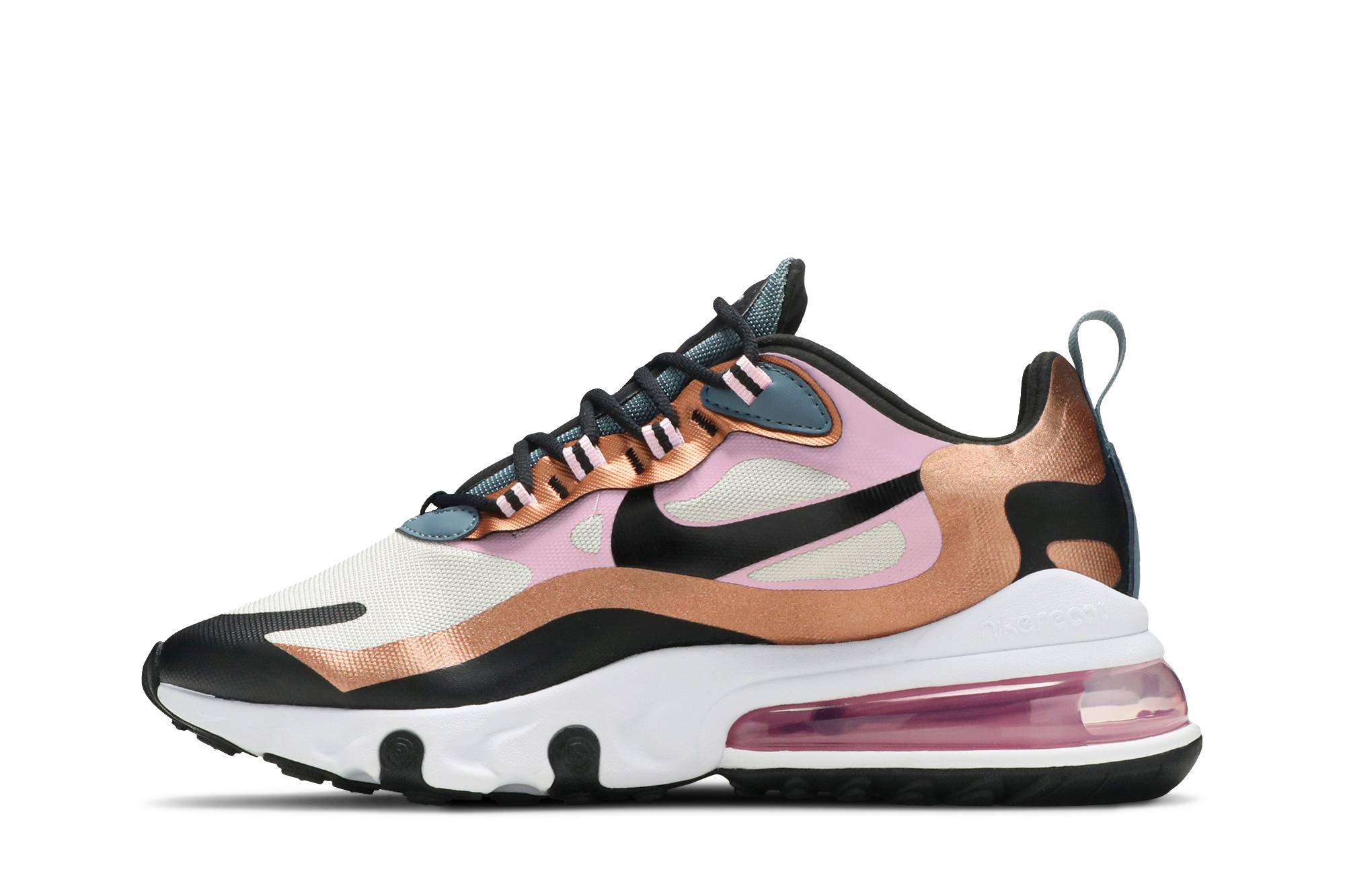(Women) Nike Air Max 270 React ‘Metallic Bronze’ CT1833-100