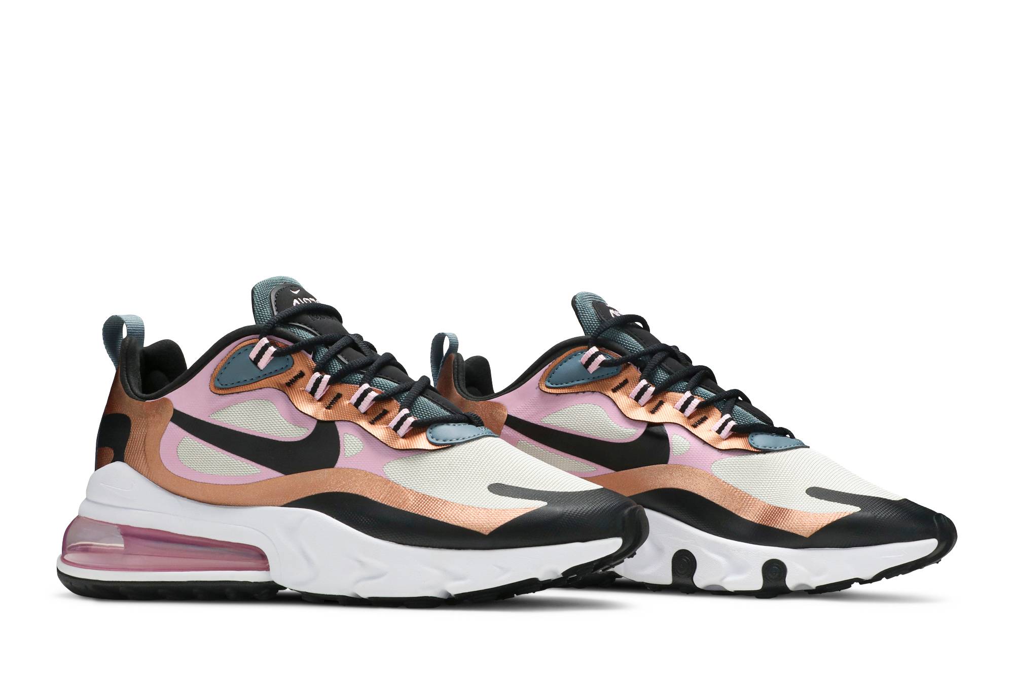 (Women) Nike Air Max 270 React ‘Metallic Bronze’ CT1833-100