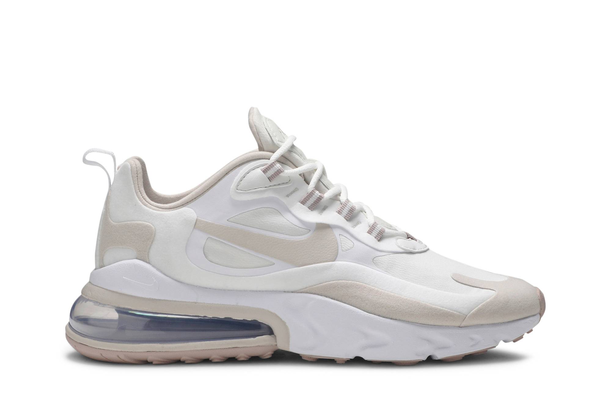 (Women) Nike Air Max 270 React Summit White Orewood Brown CJ0619-102 Nicesnk