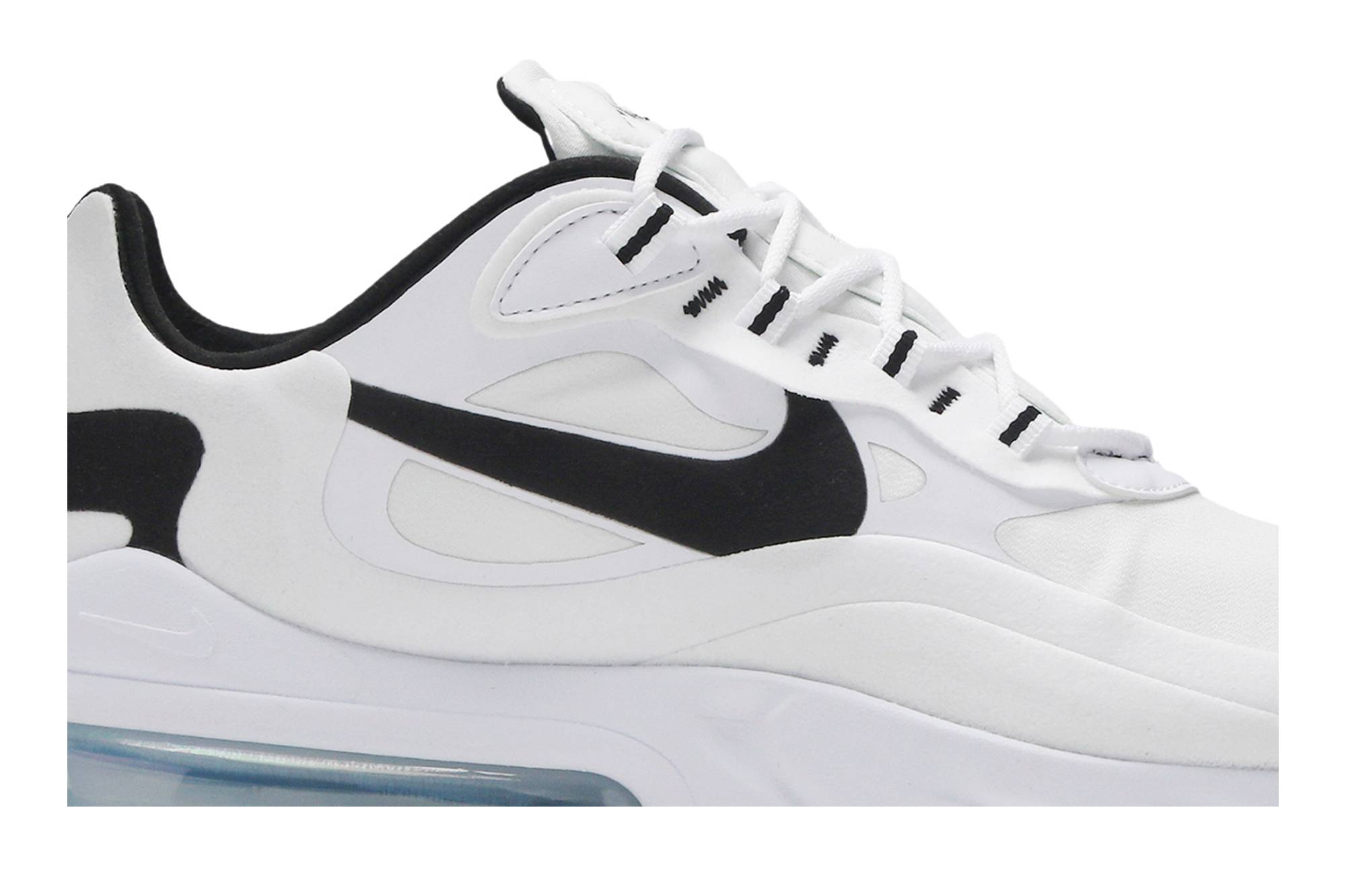 Nike Air Max 270 React White Black CT1264-102 Nicesnk