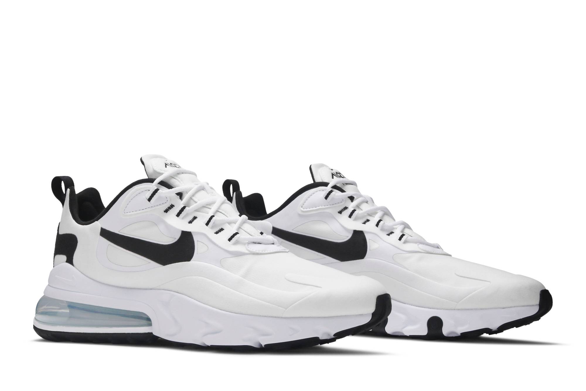 Nike Air Max 270 React White Black CT1264-102 Nicesnk