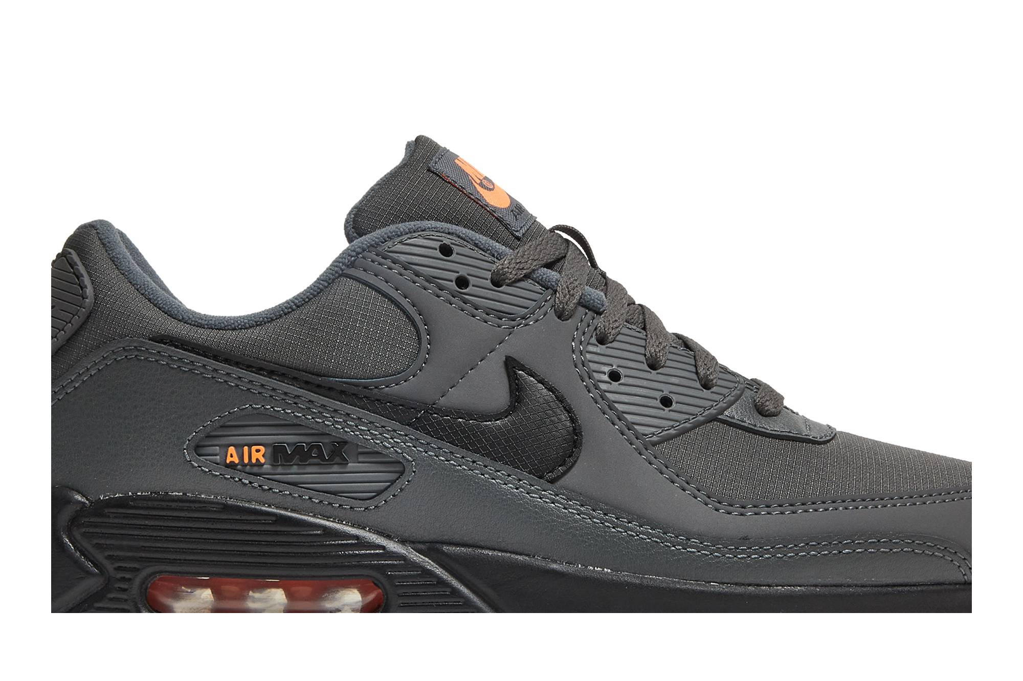 Nike Air Max 90 Iron Grey Total Orange DC4116-001 Nicesnk