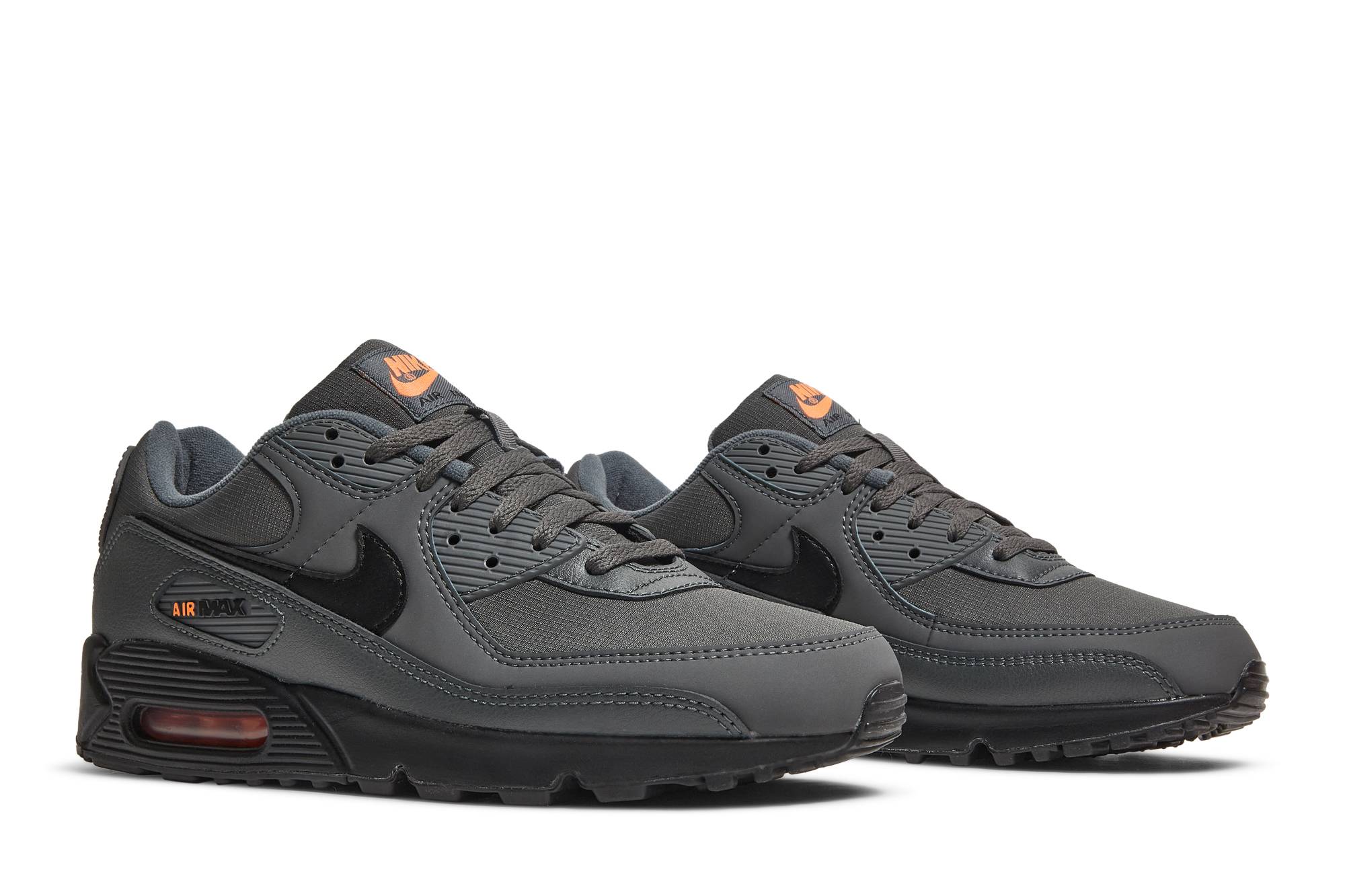 Nike Air Max 90 Iron Grey Total Orange DC4116-001 Nicesnk
