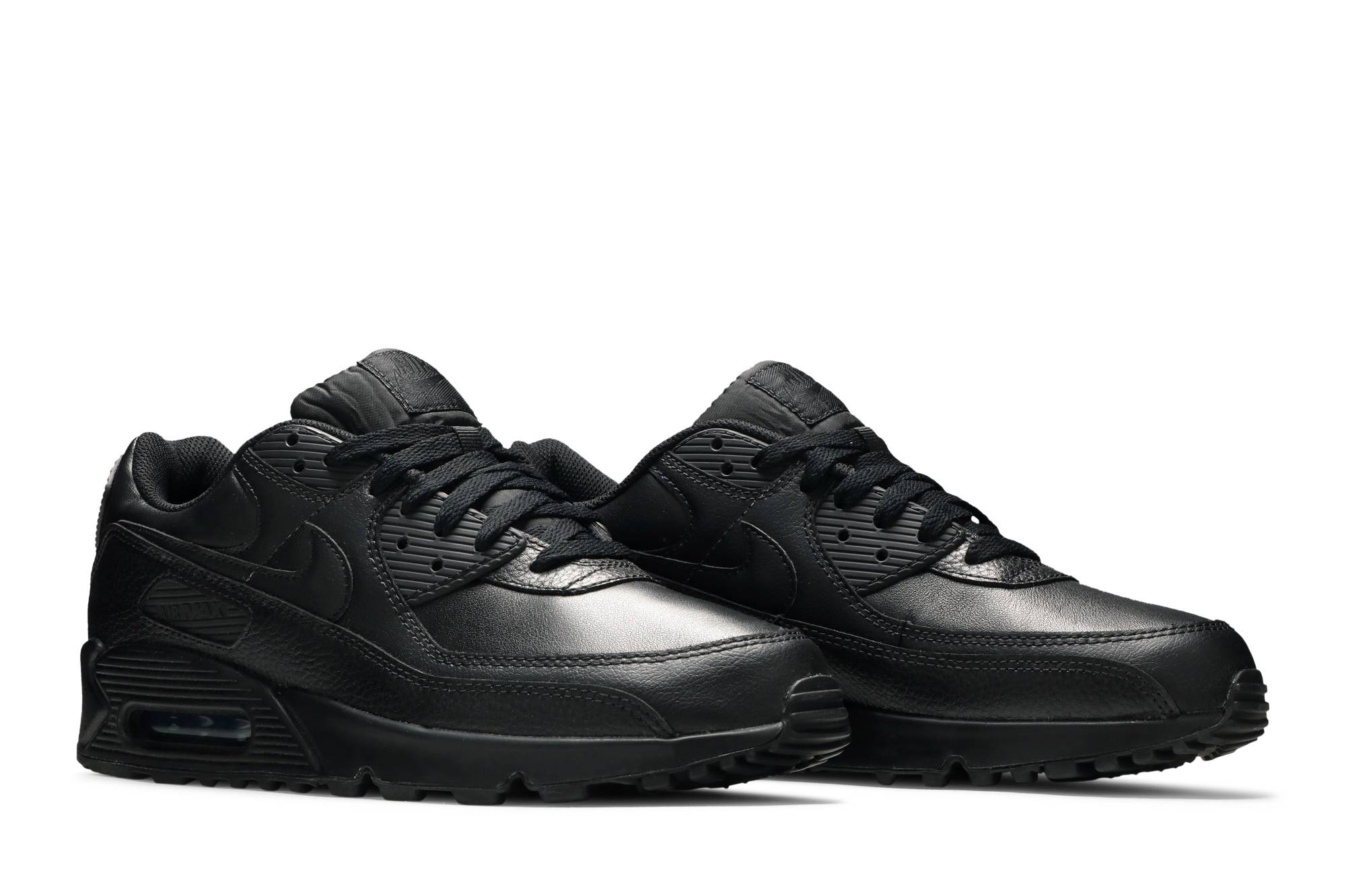 Nike Air Max 90 Leather ‘Triple Black’ (20) CZ5594-001