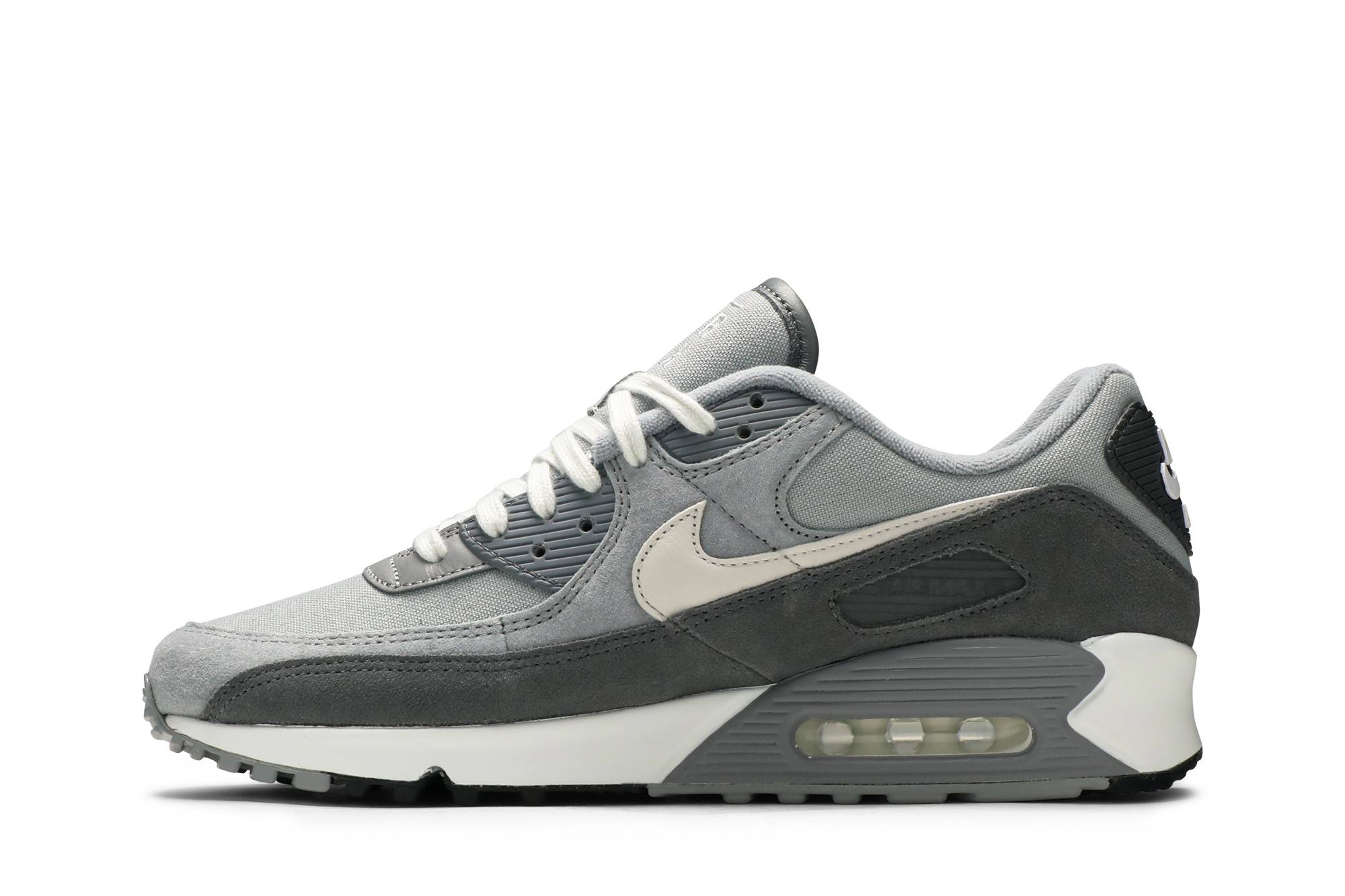 Nike Air Max 90 Premium Light Smoke Grey DA1641-001 Nicesnk