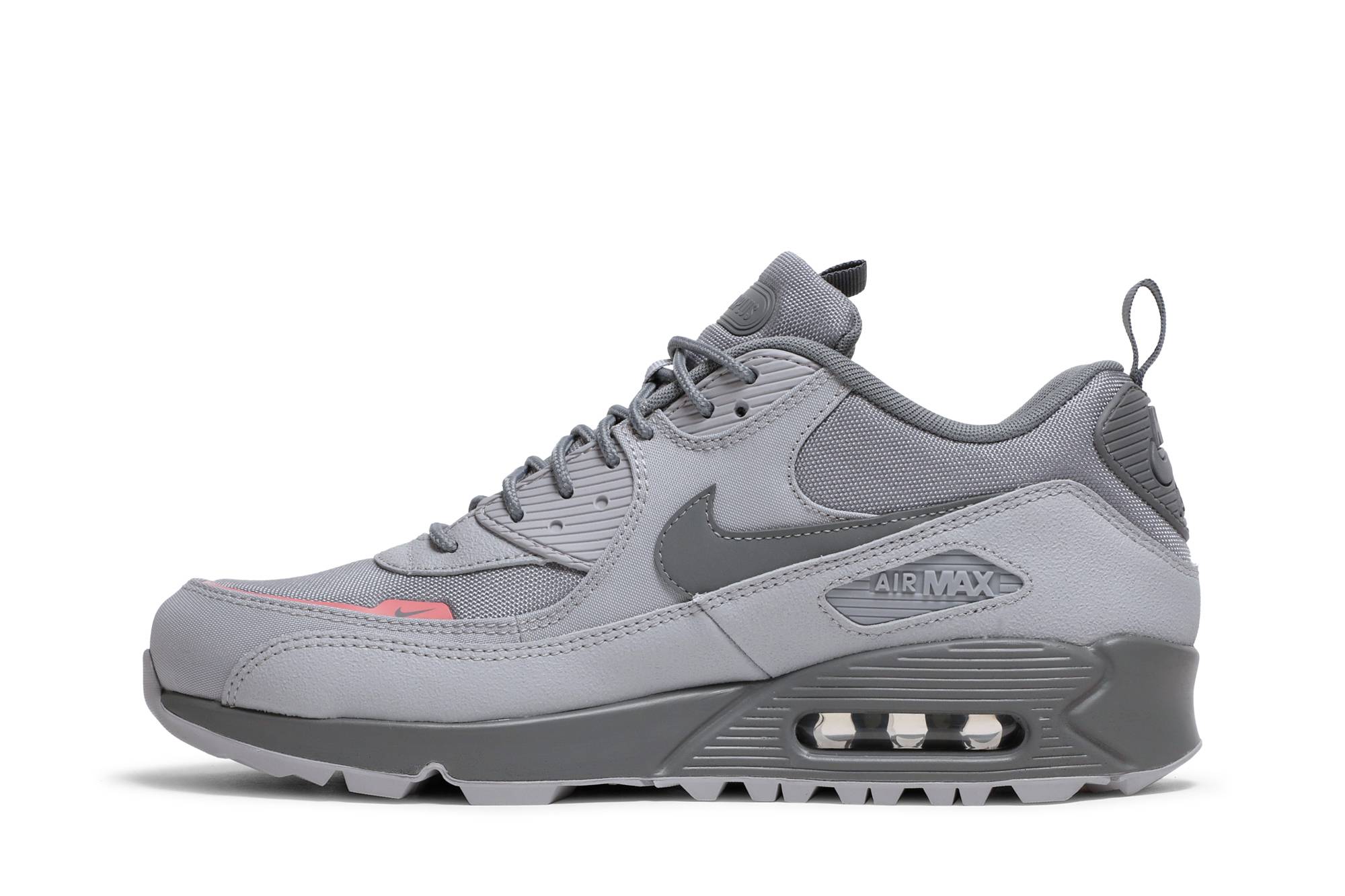 Nike Air Max 90 Surplus Wolf Grey Pink Salt DC9389-001 Nicesnk