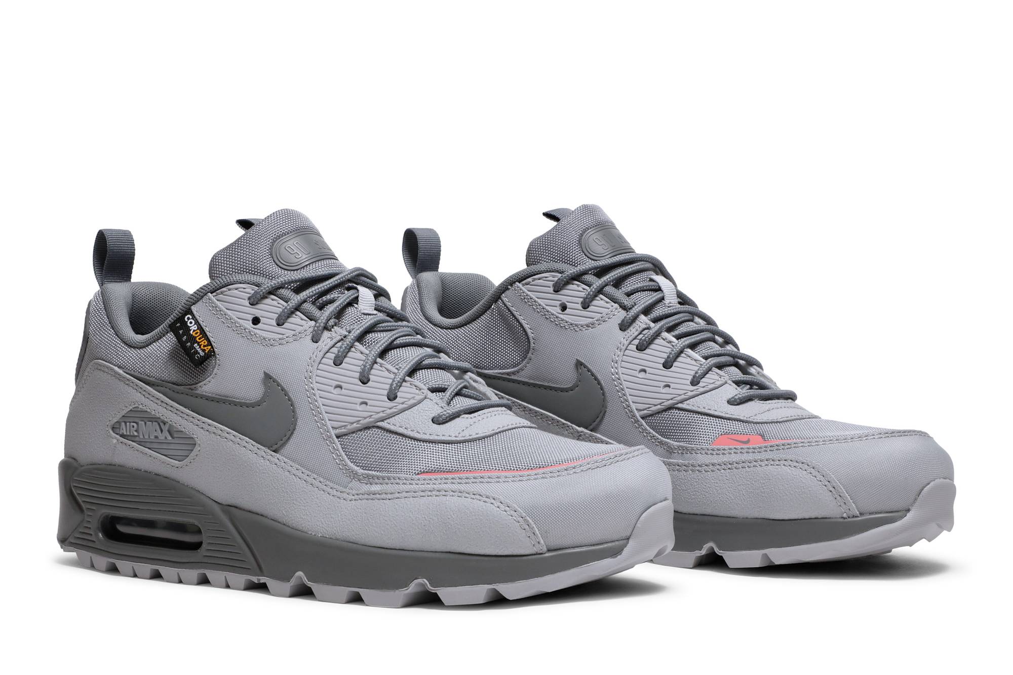 Nike Air Max 90 Surplus Wolf Grey Pink Salt DC9389-001 Nicesnk