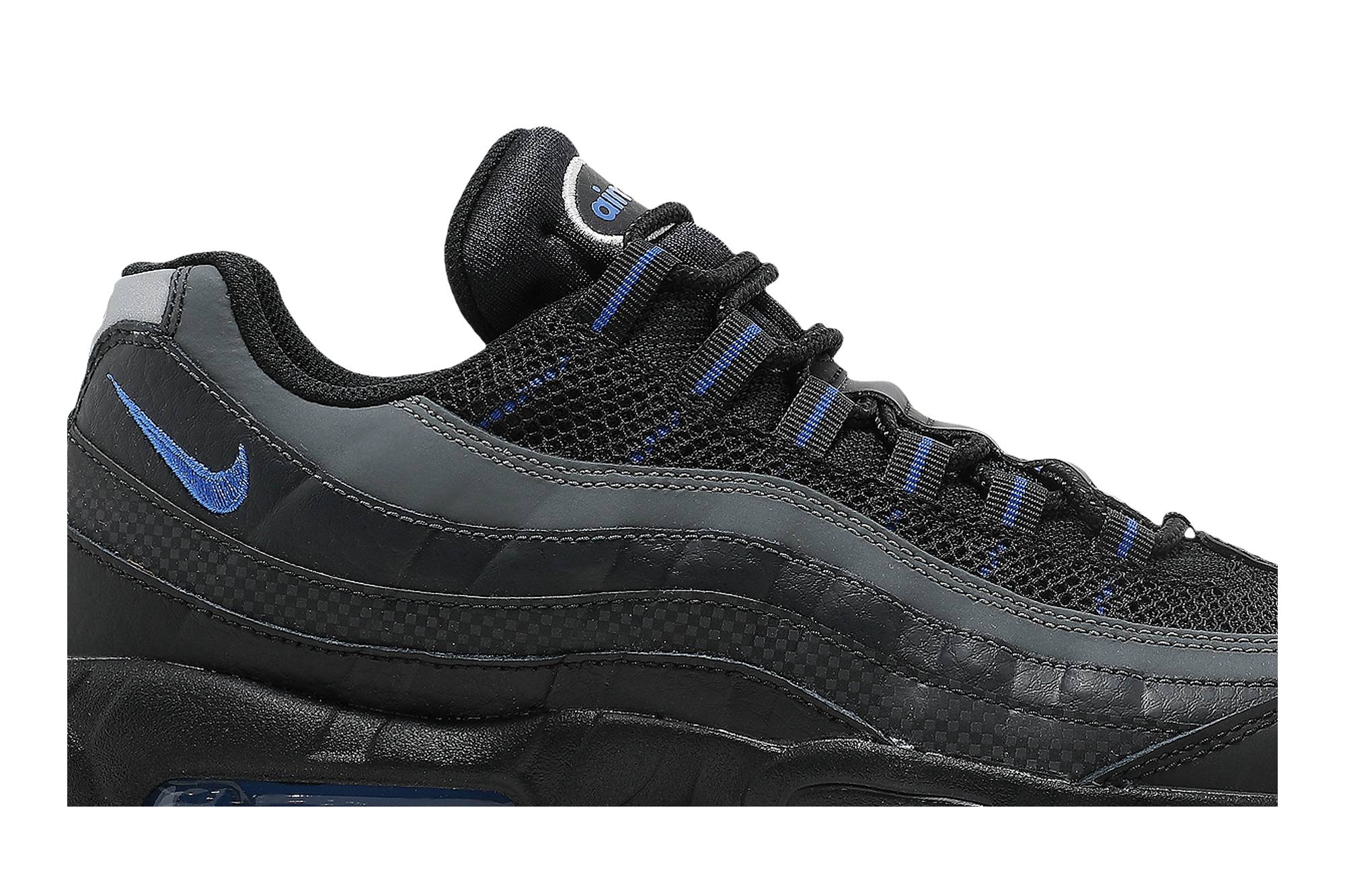 Nike Air Max 95 Essential Black Game Royal DM9104-001 Nicesnk
