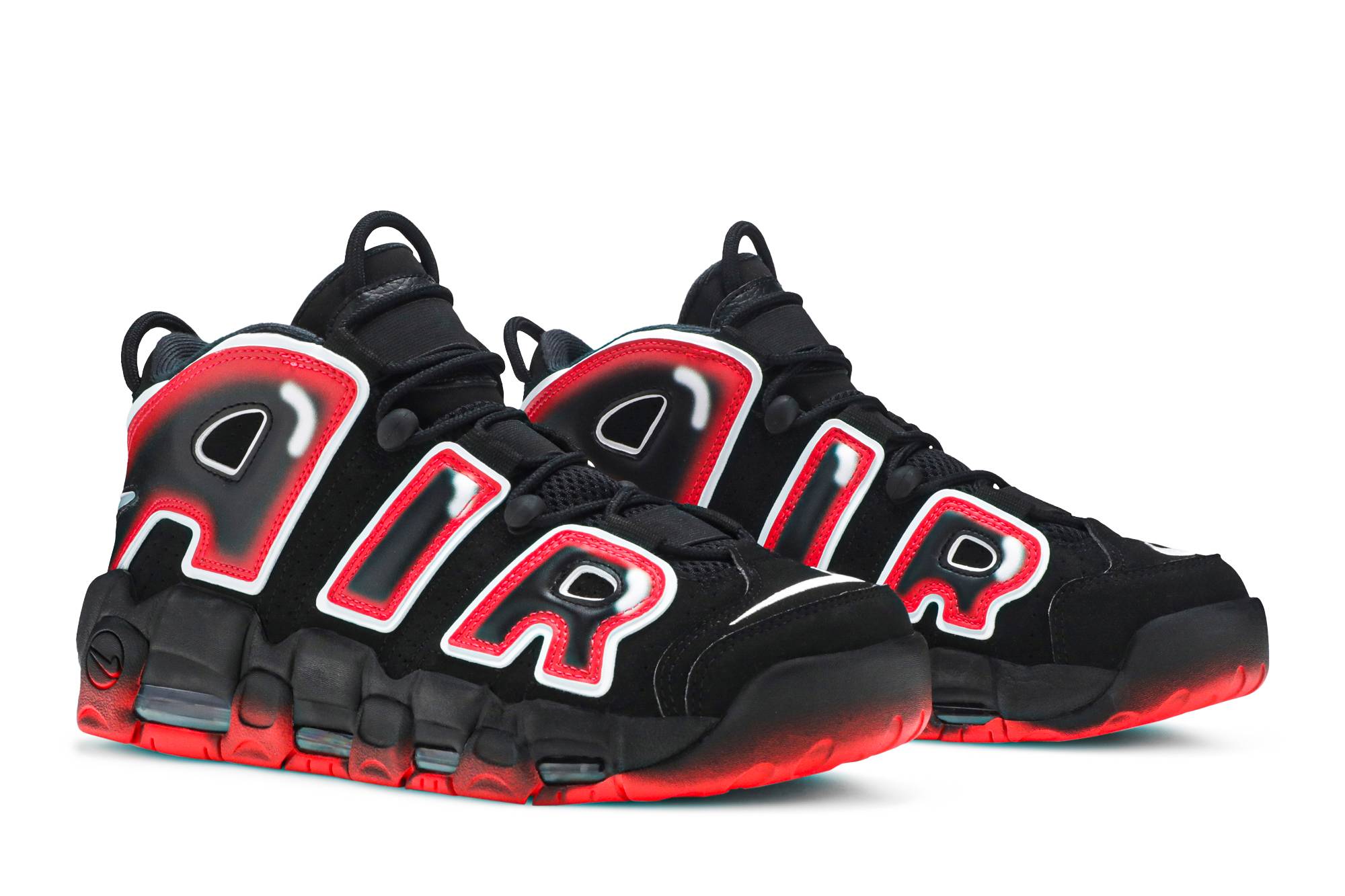 Nike Air More Uptempo 96 Laser Crimson CJ6129-001 Nicesnk