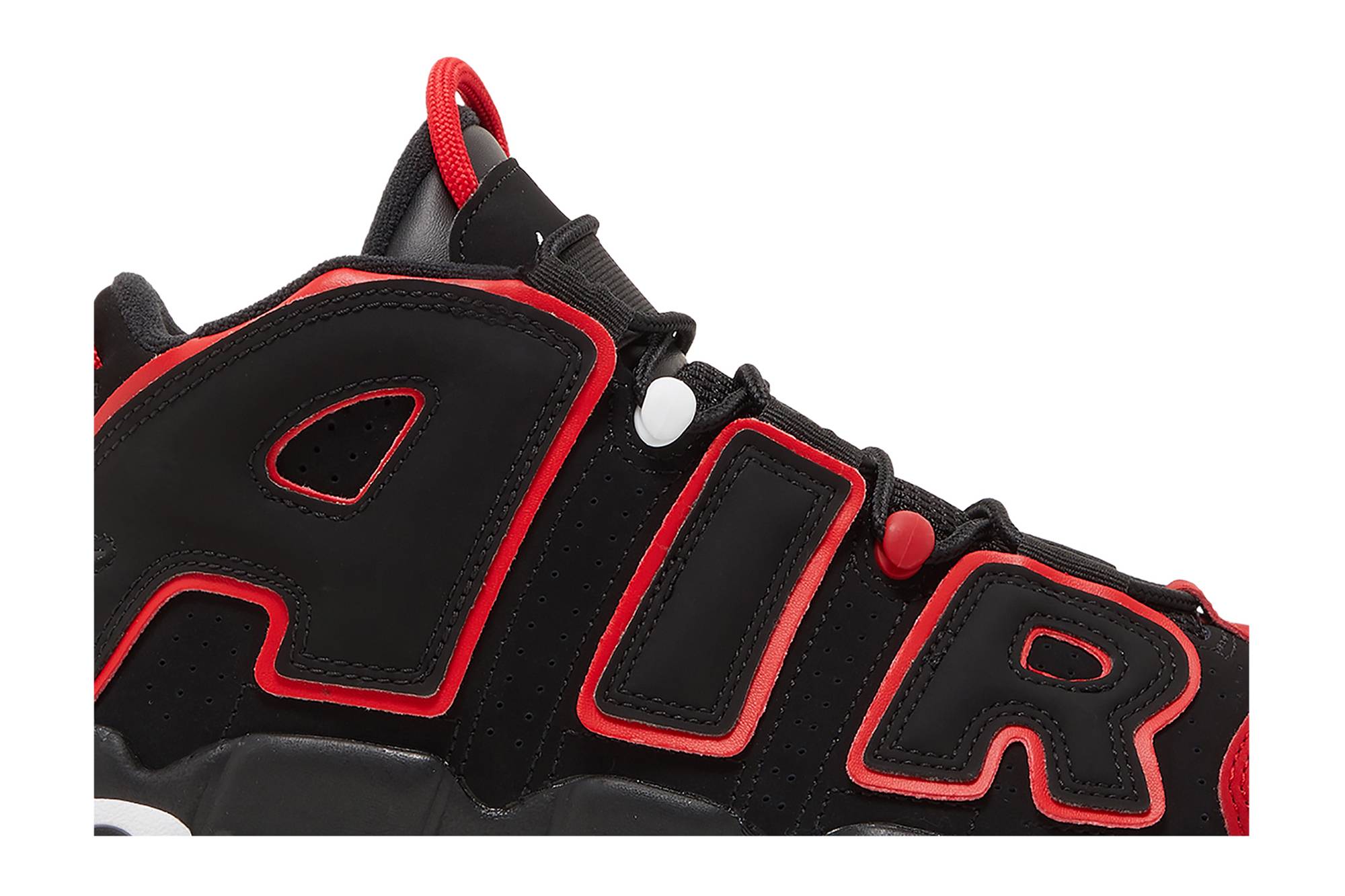 Nike Air More Uptempo 96 Red Toe FD0274-001 Nicesnk