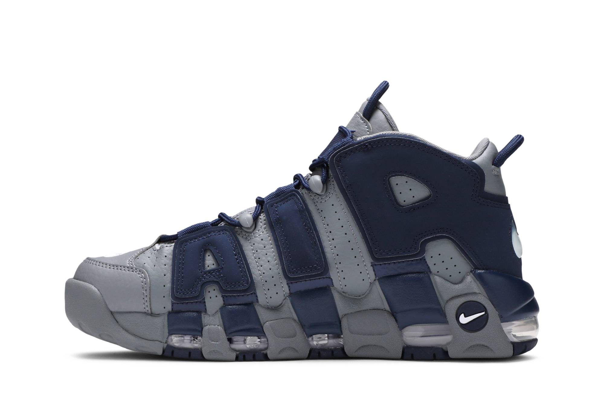 Nike Air More Uptempo Cool Grey Midnight Navy 921948-003 Nicesnk