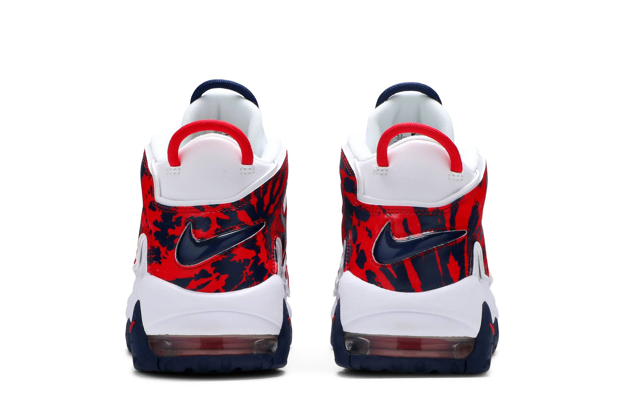 Nike Air More Uptempo Red Navy Camo CZ7877-100 Nicesnk