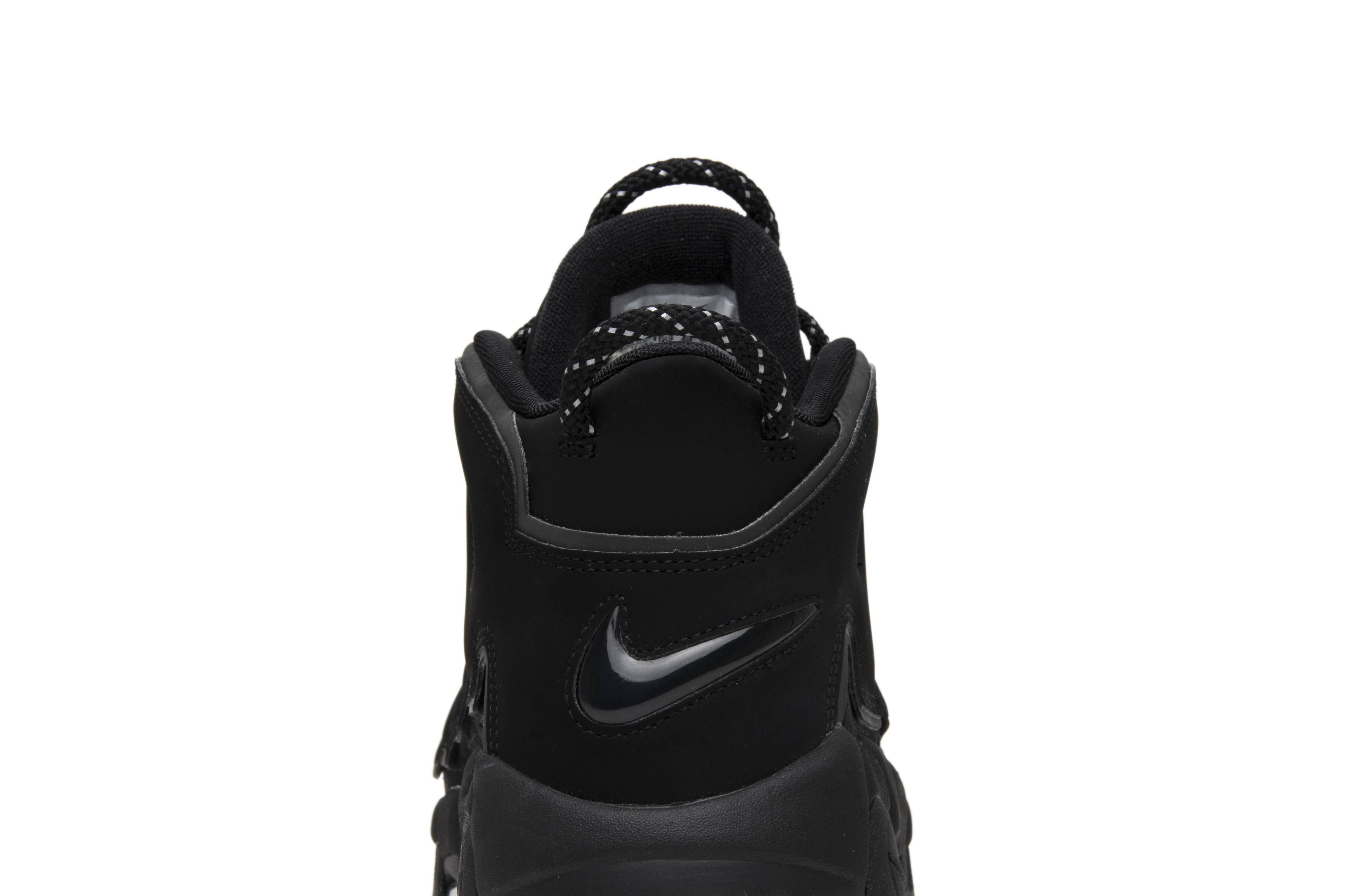 Nike Air More Uptempo Black Reflective 414962-004 Nicesnk