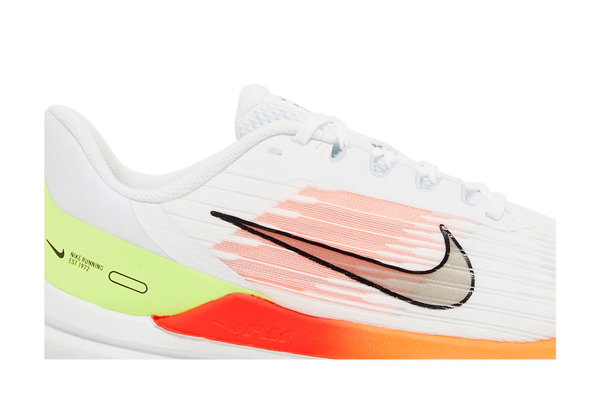 Nike Air Winflo 9 White Bright Crimson DD6203-100 Nicesnk