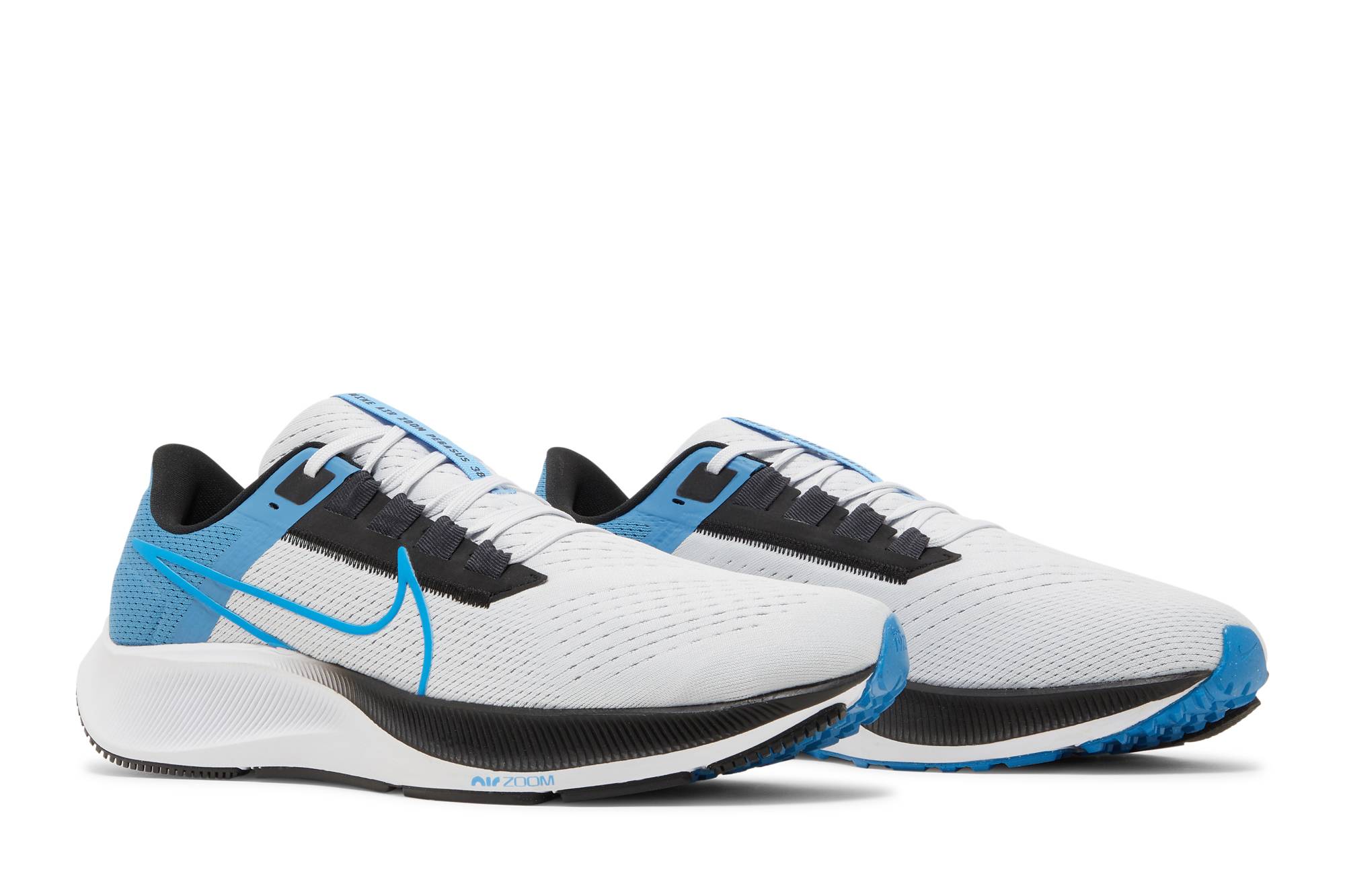 Nike Air Zoom Pegasus 38 Pure Platinum Photo Blue CW7356-009 Nicesnk