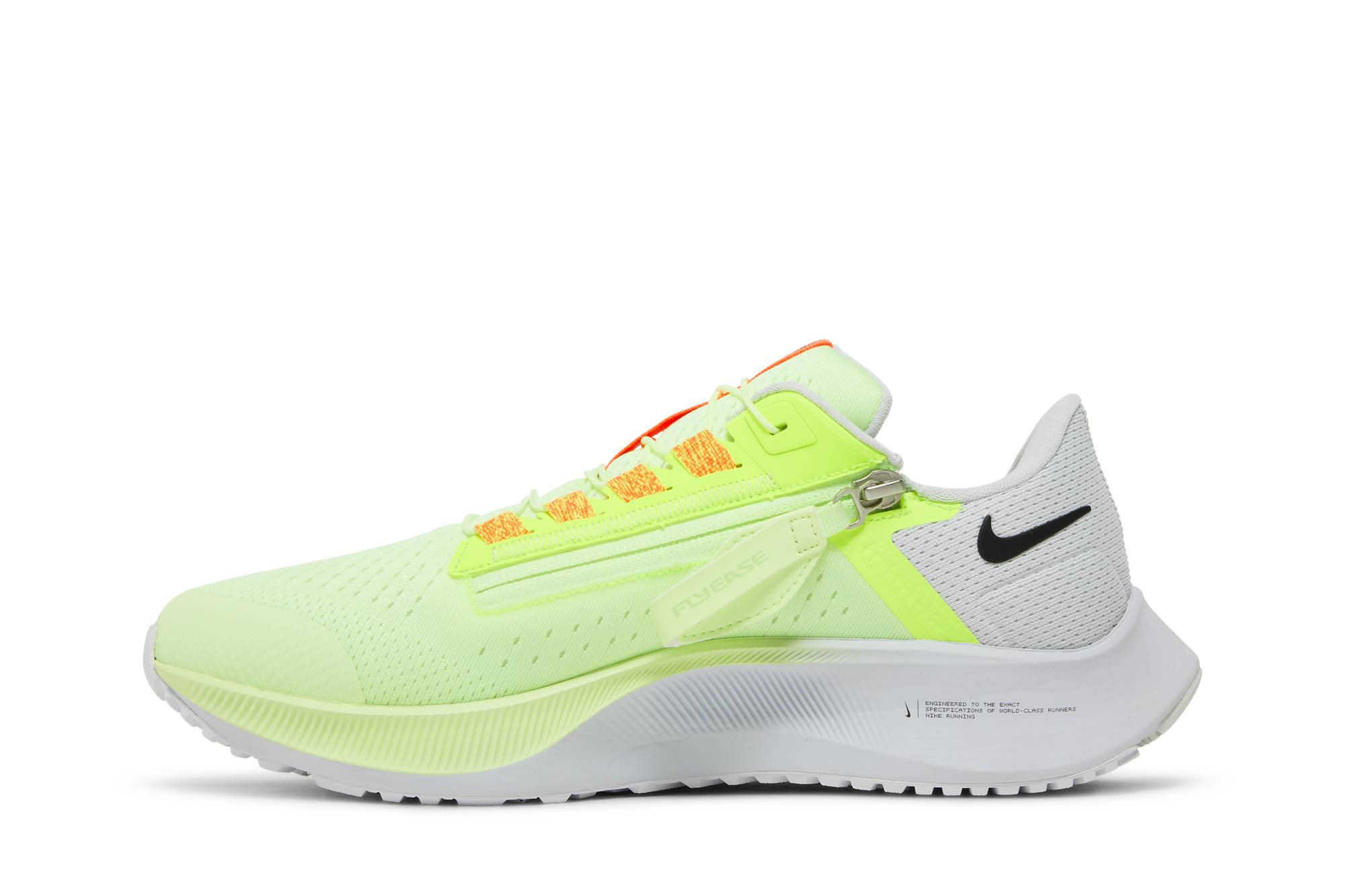 Nike Air Zoom Pegasus 38 FlyEase Extra Wide Barely Volt DA6678-700 Nicesnk