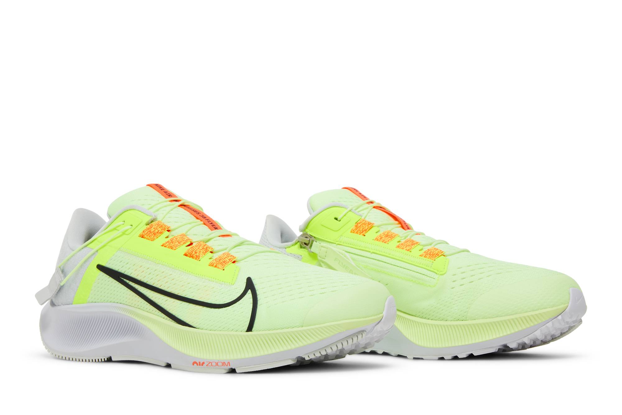 Nike Air Zoom Pegasus 38 FlyEase Extra Wide Barely Volt DA6678-700 Nicesnk
