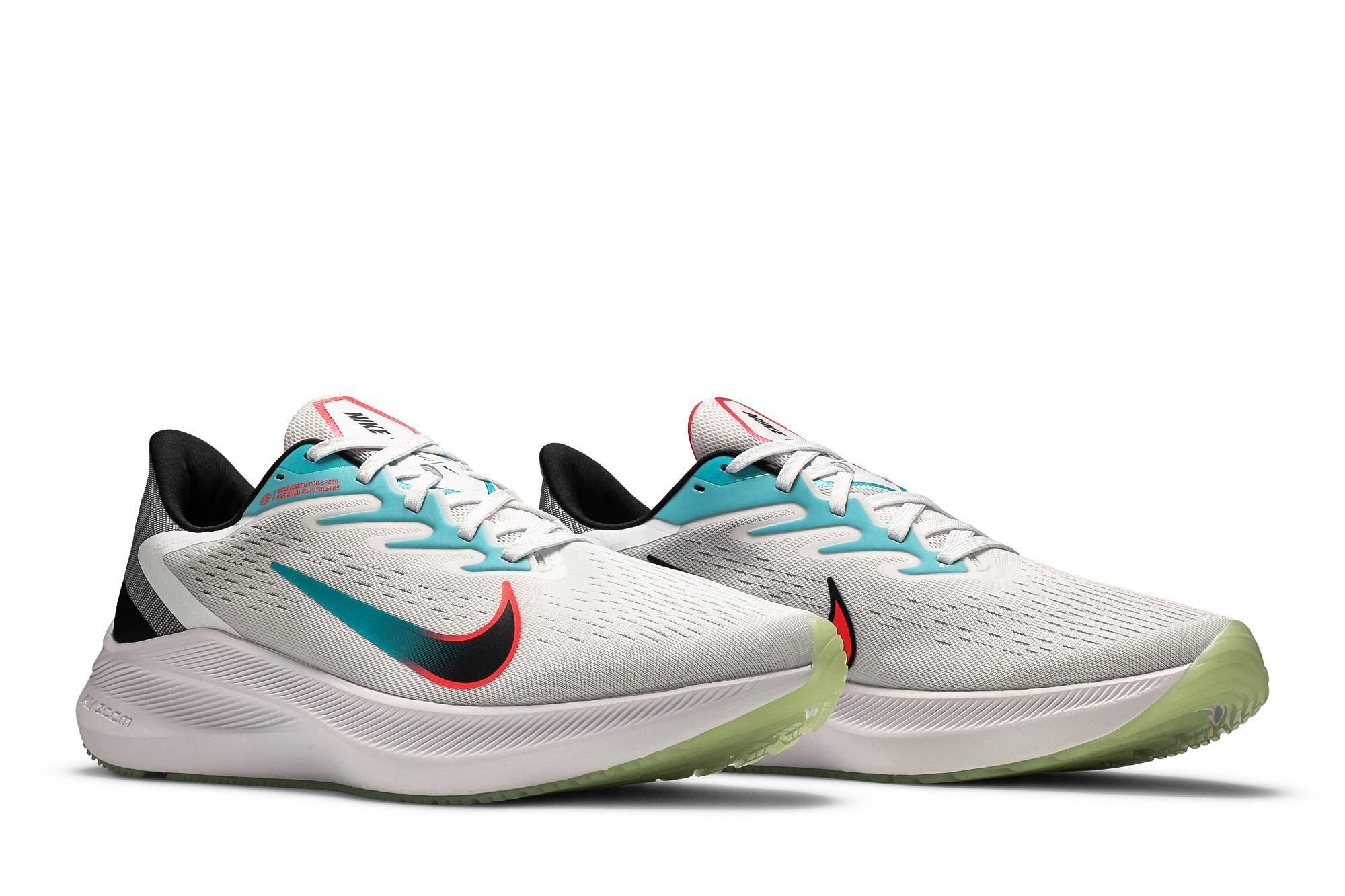 Nike Air Zoom Winflo 7 Flash Crimson Aqua CJ0291-100 Nicesnk