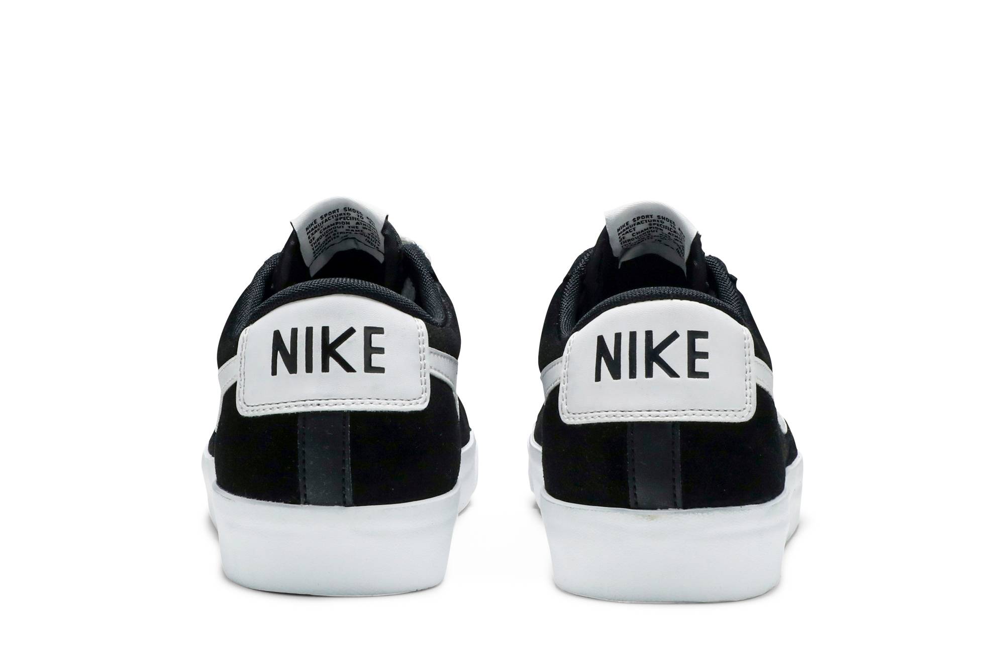 Nike Blazer Low Premium VNTG Suede ‘Black’ 538402-004