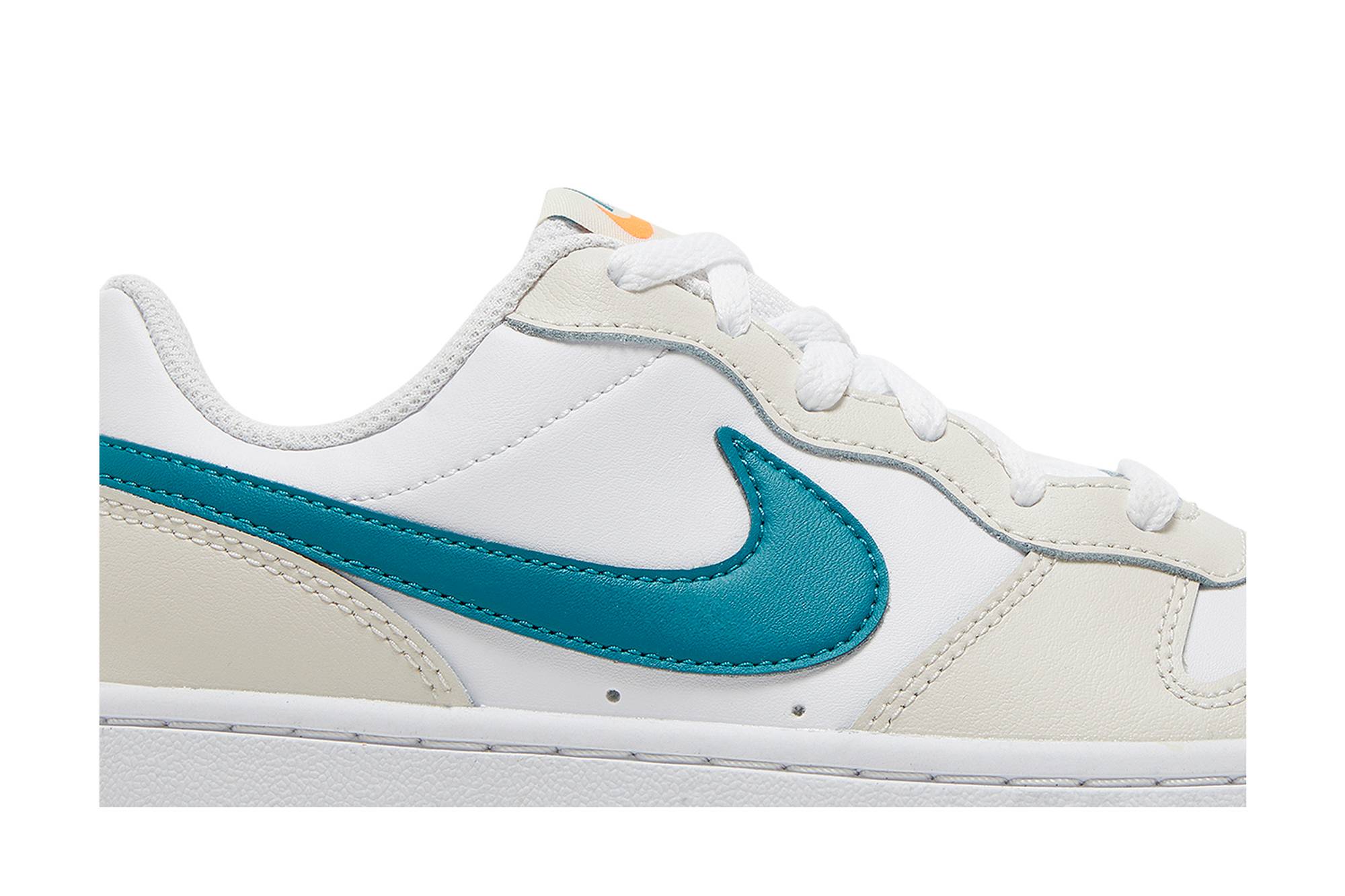 (Grade School) Nike Court Borough Low 2 ‘Cream Teal’ BQ5448-017