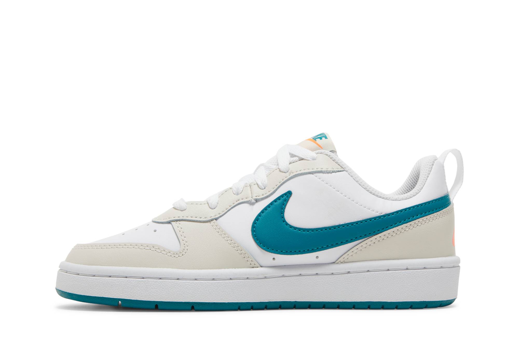 (Grade School) Nike Court Borough Low 2 ‘Cream Teal’ BQ5448-017