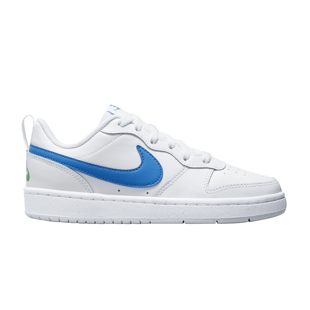 (Grade School) Nike Court Borough Low 2 ‘White Photo Blue’ BQ5448-123