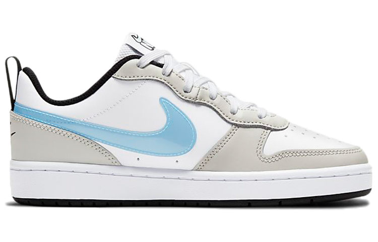 (Youth) Nike Court Borough Low /Blue/Grey White CW1624-100 Nicesnk