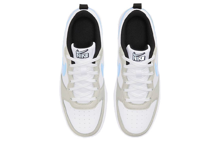 (Youth) Nike Court Borough Low /Blue/Grey White CW1624-100 Nicesnk