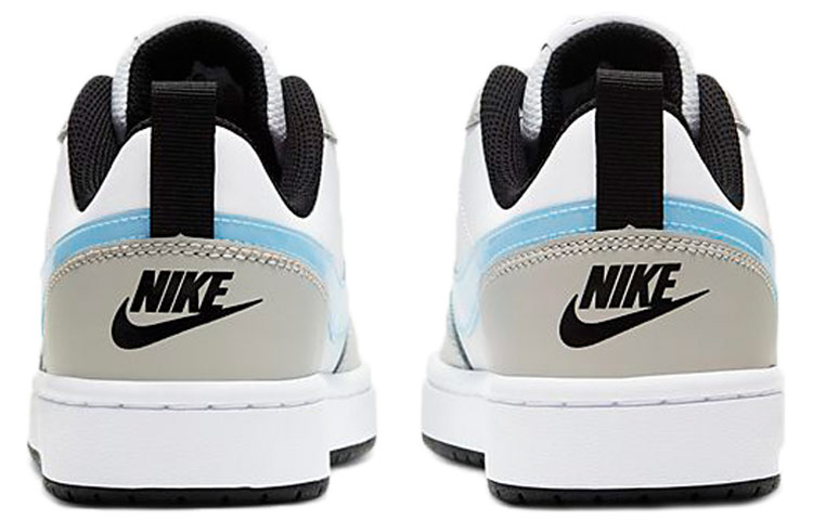 (Youth) Nike Court Borough Low /Blue/Grey White CW1624-100 Nicesnk