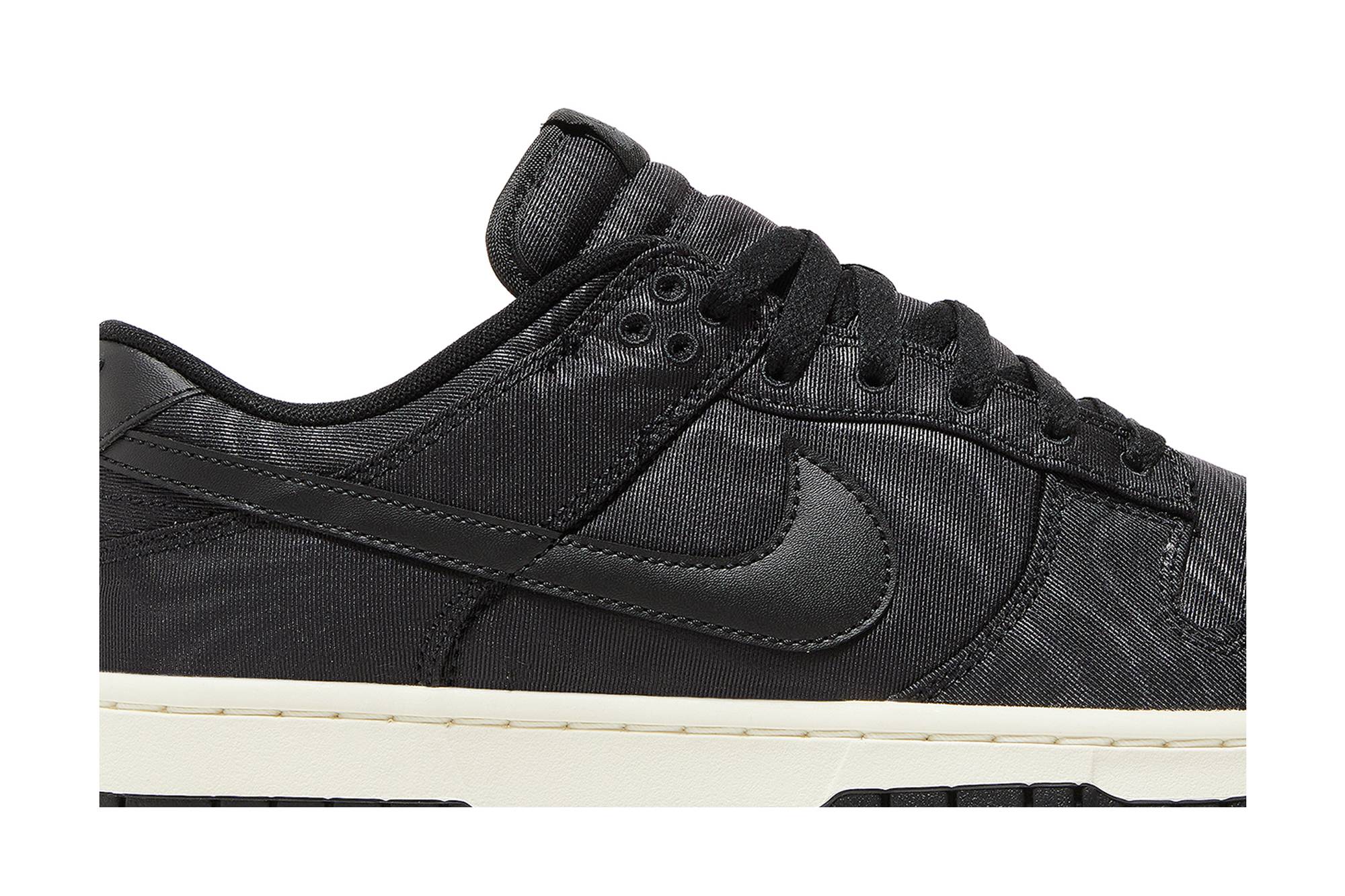 Nike Dunk Low Black Canvas DV7211-001 Nicesnk