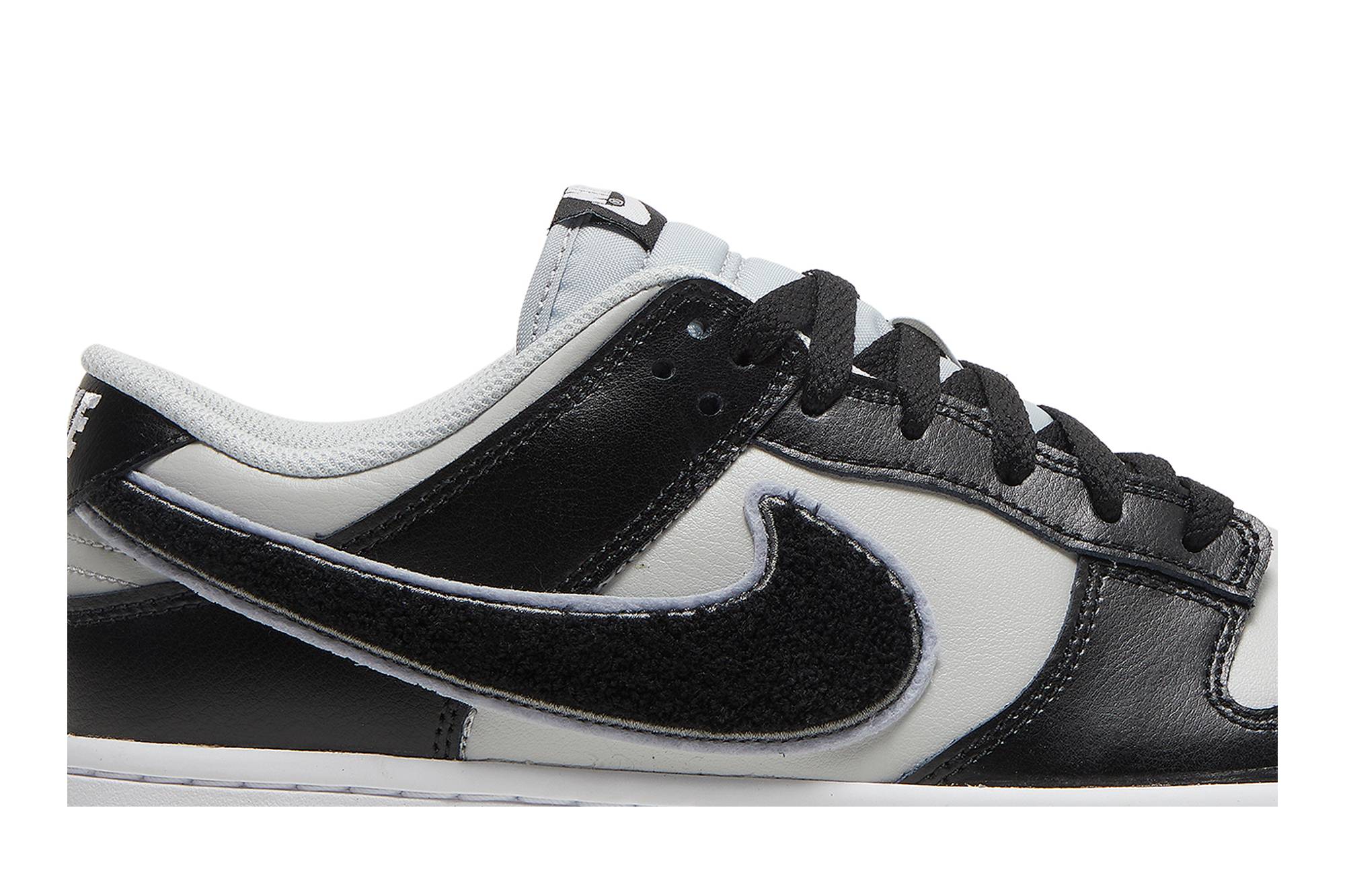 Nike Dunk Low Chenille Swoosh DQ7683-001 Nicesnk