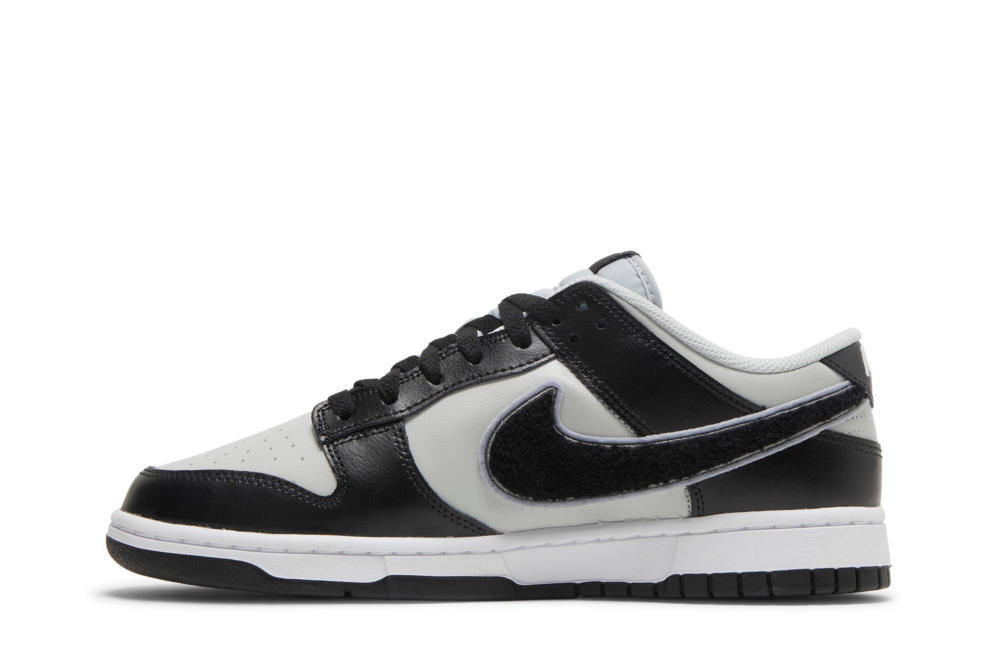 Nike Dunk Low Chenille Swoosh DQ7683-001 Nicesnk
