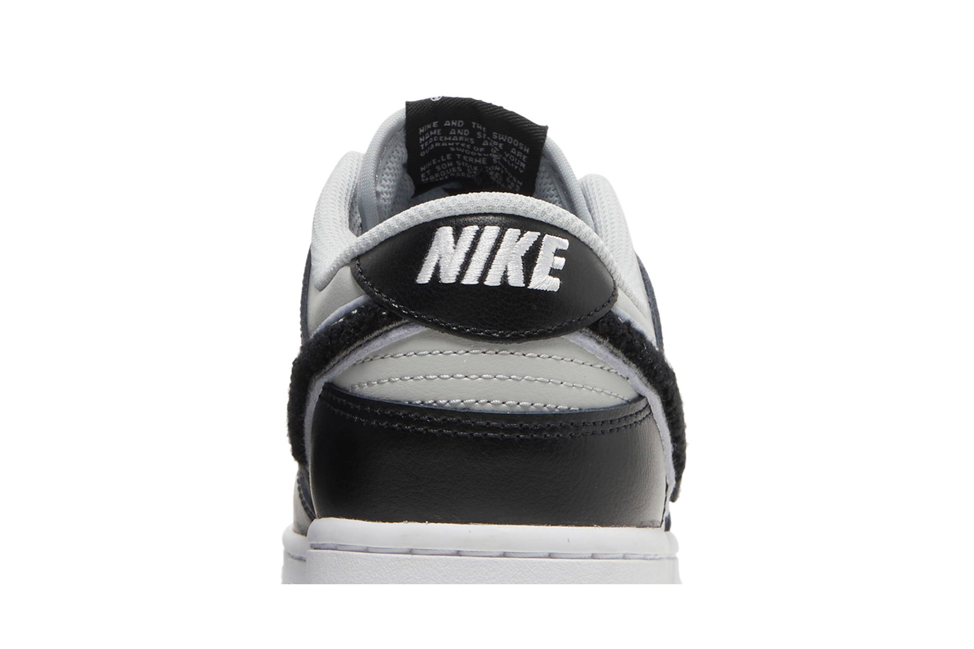 Nike Dunk Low Chenille Swoosh DQ7683-001 Nicesnk