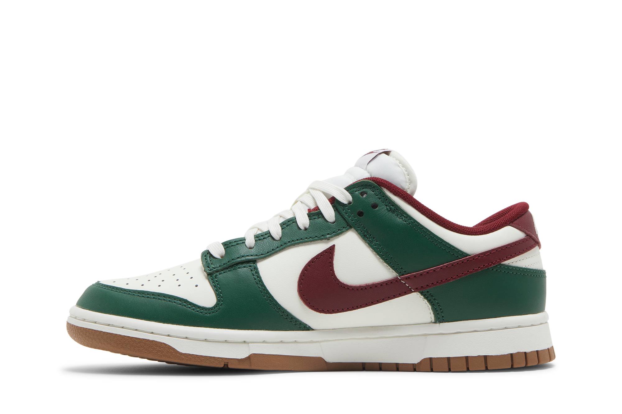 Nike Dunk Low Gorge Green Team Red FB7160-161 Nicesnk
