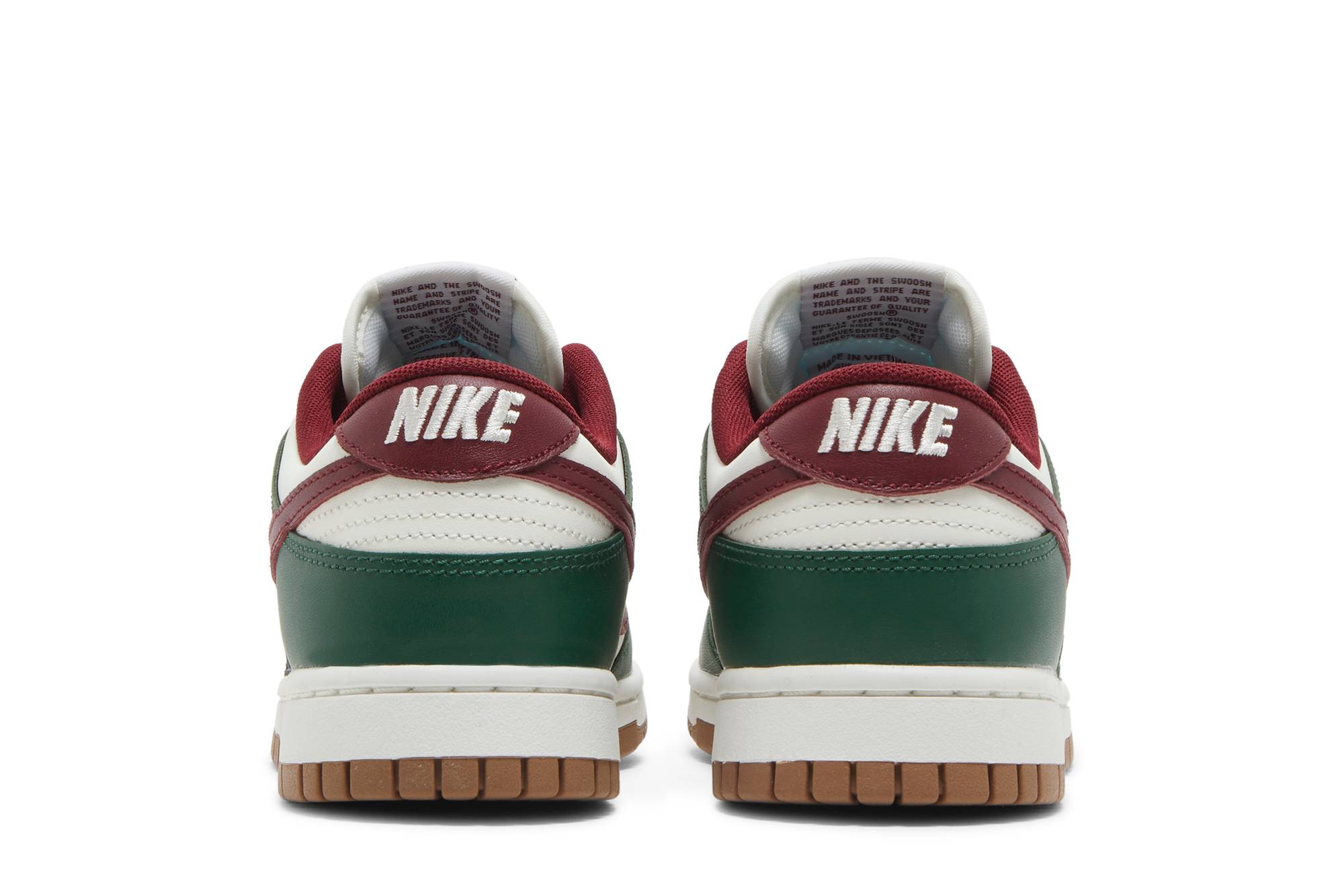 Nike Dunk Low Gorge Green Team Red FB7160-161 Nicesnk