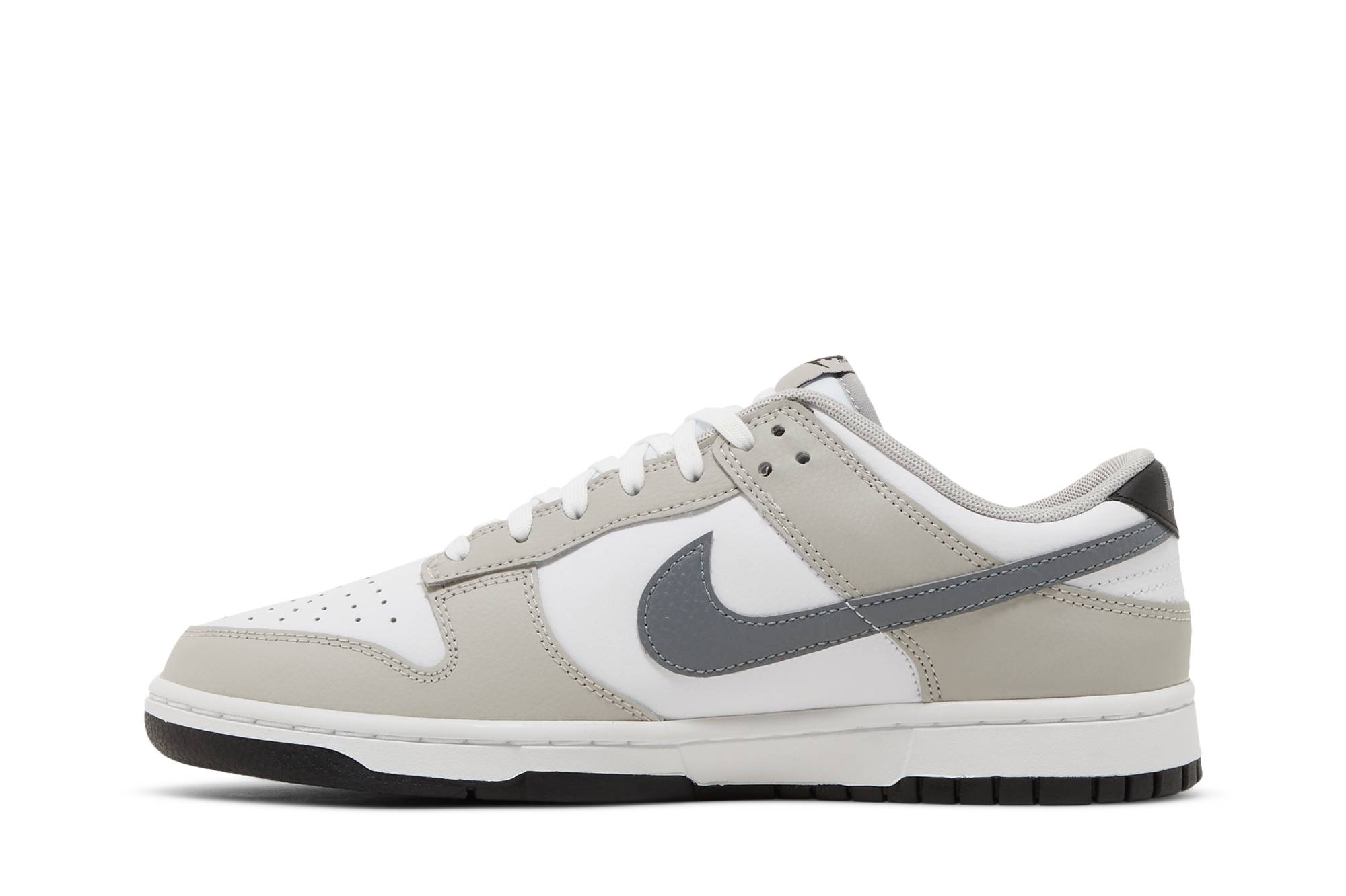 Nike Dunk Low Stencil Swoosh FD0661-100 Nicesnk