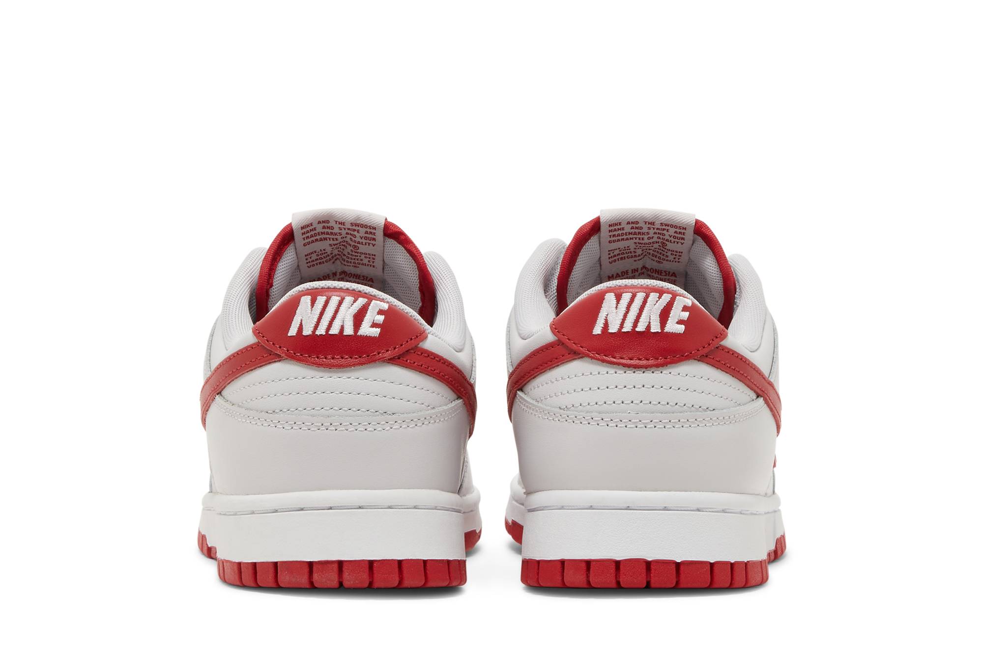 Nike Dunk Low Vast Grey Varsity Red FJ0832-011 Nicesnk