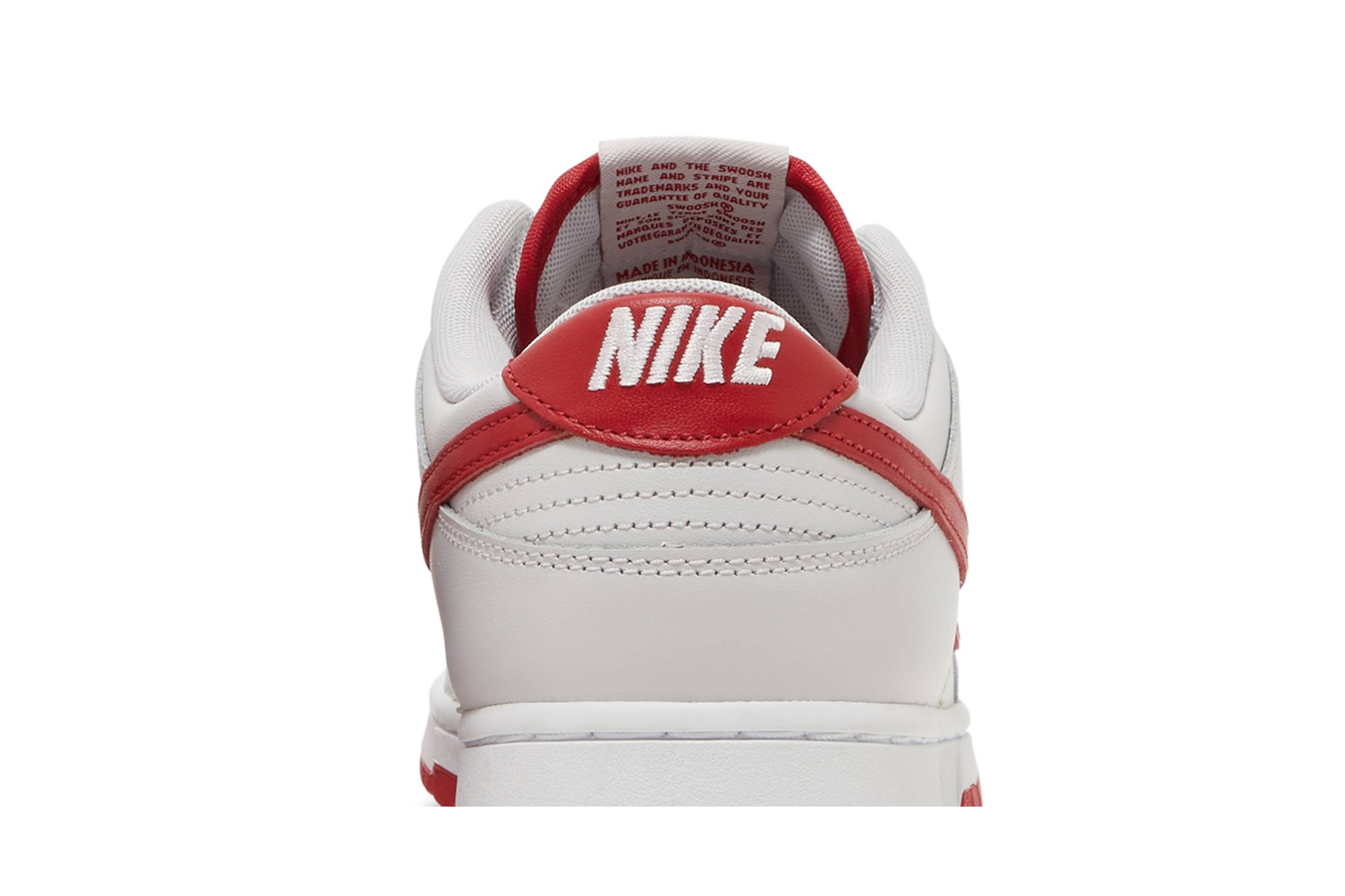 Nike Dunk Low Vast Grey Varsity Red FJ0832-011 Nicesnk