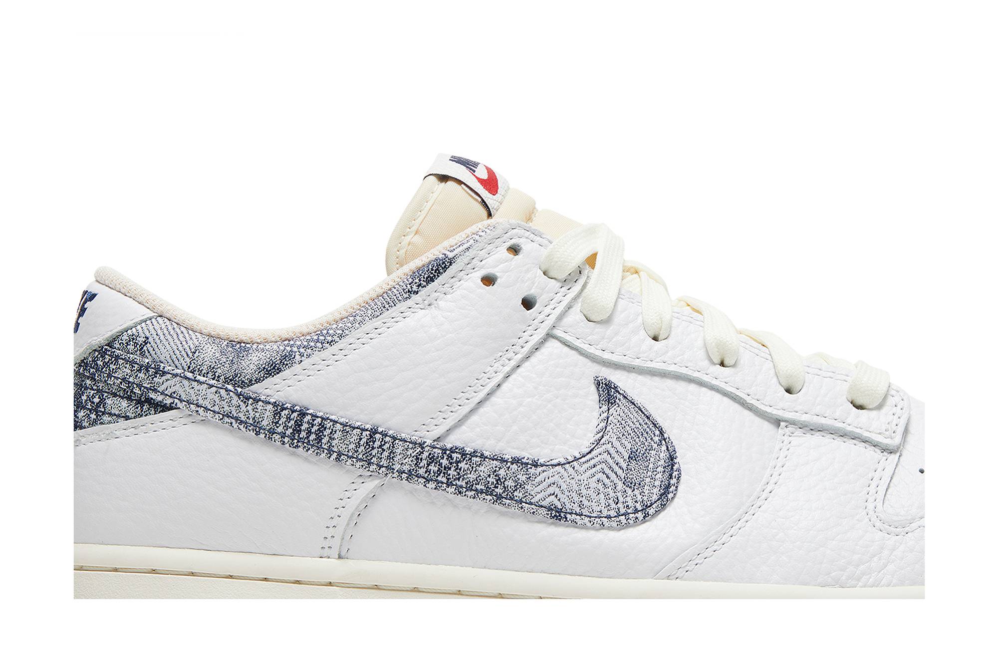 Nike Dunk Low Washed Denim FN6881-100 Nicesnk