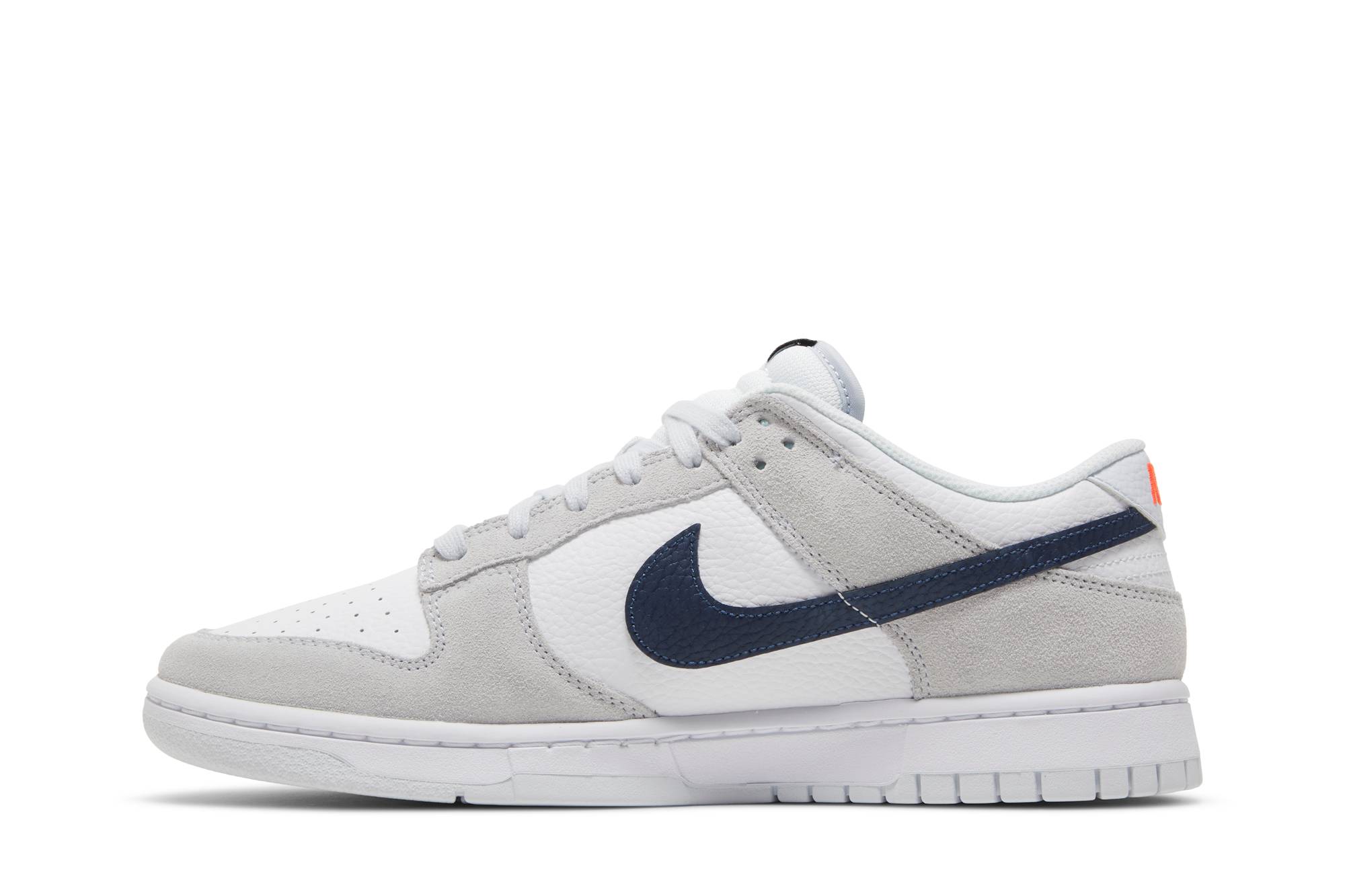 Nike Dunk Low White Grey Navy Aqua Mini Swoosh FJ4227-001 Nicesnk