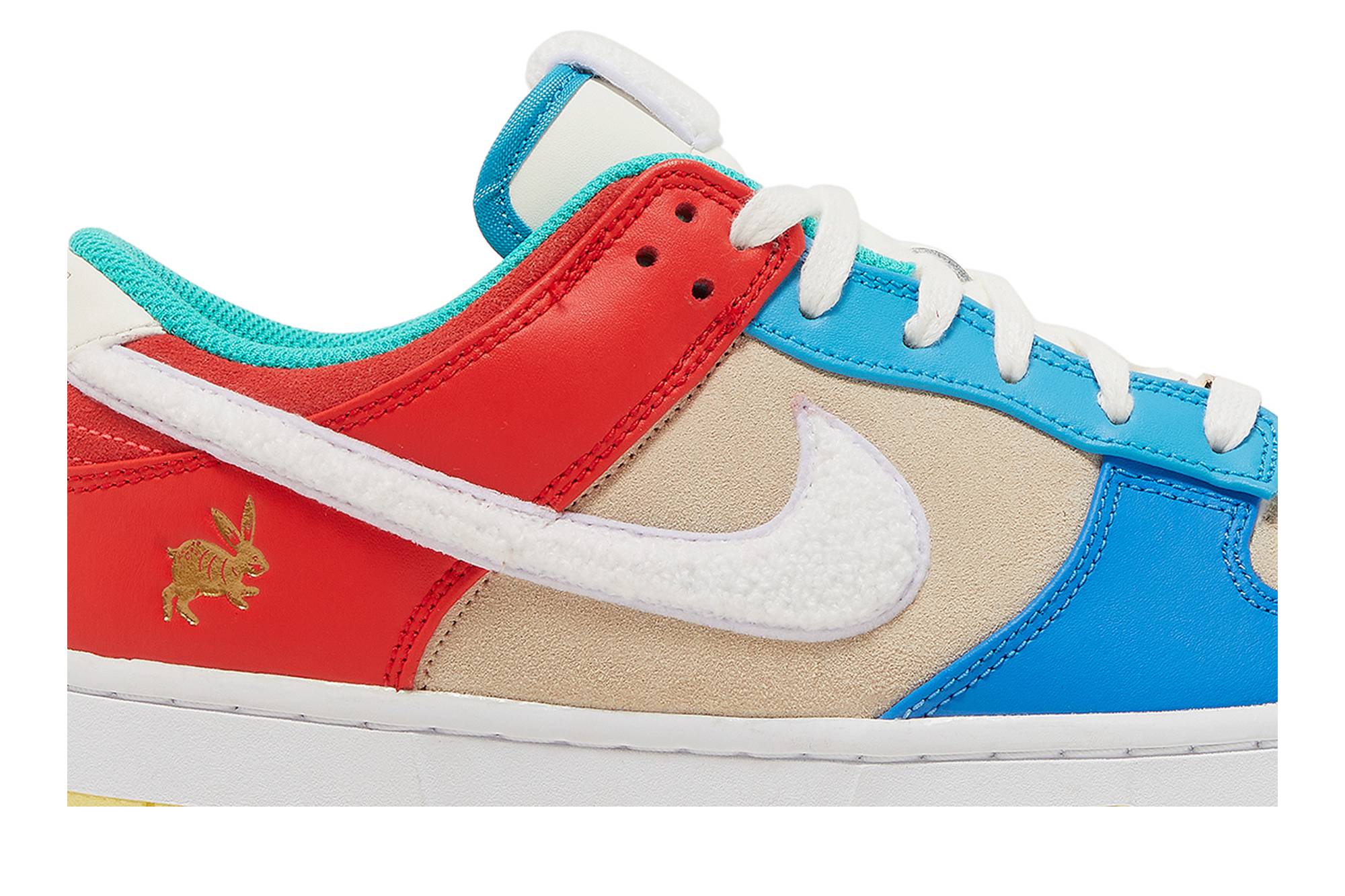Nike Dunk Low Year of the Rabbit Blue Orange Cream FD4203-111 Nicesnk