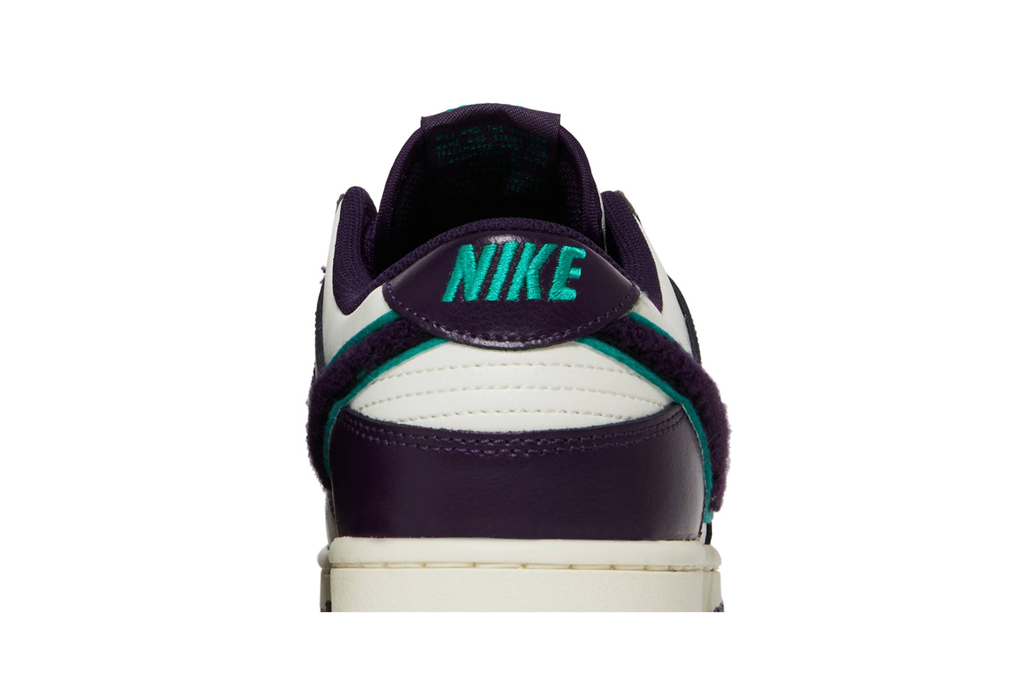 Nike Dunk Low Chenille Swoosh ‘Sail Grand Purple’ DQ7683-100