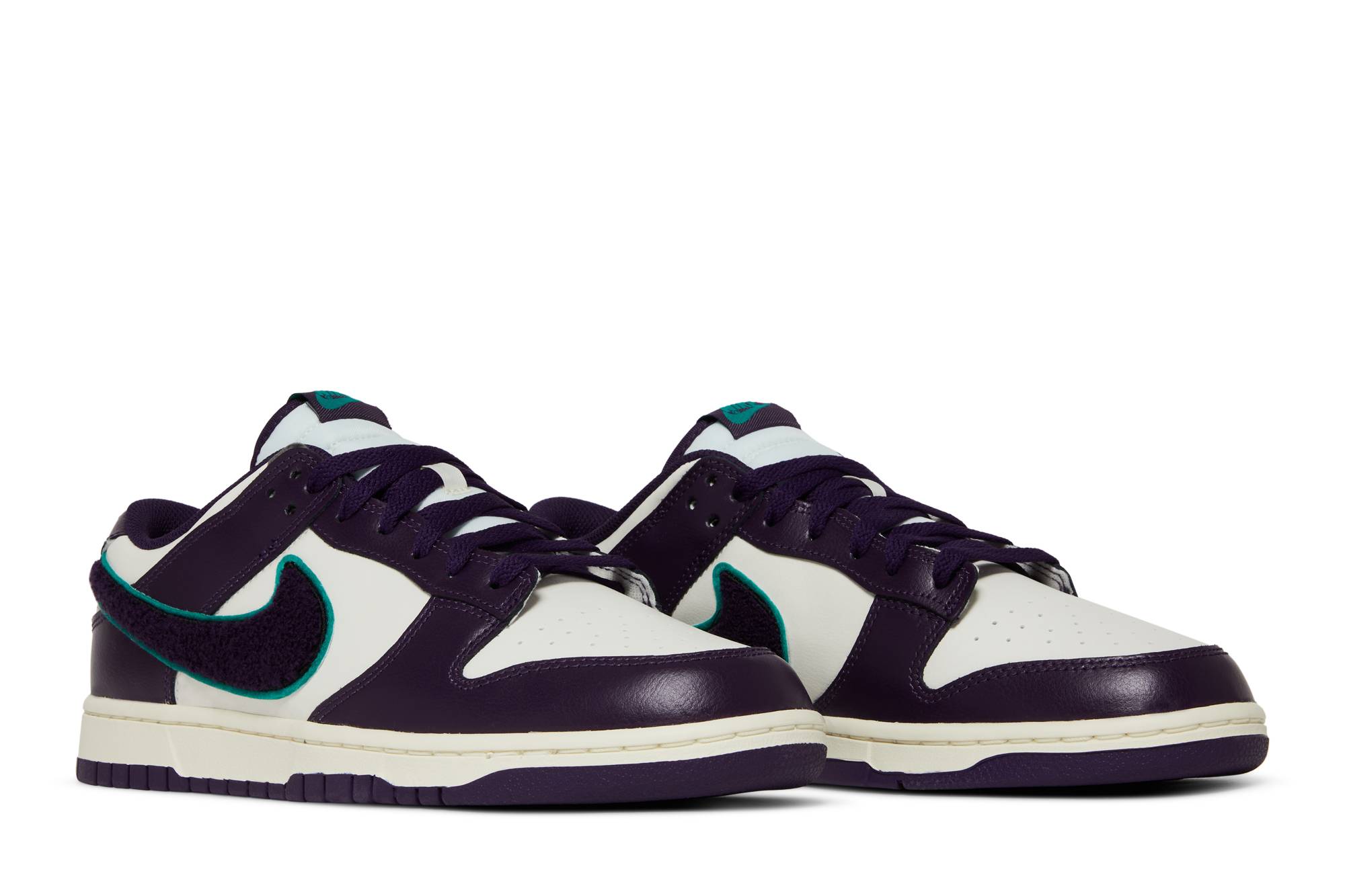 Nike Dunk Low Chenille Swoosh ‘Sail Grand Purple’ DQ7683-100