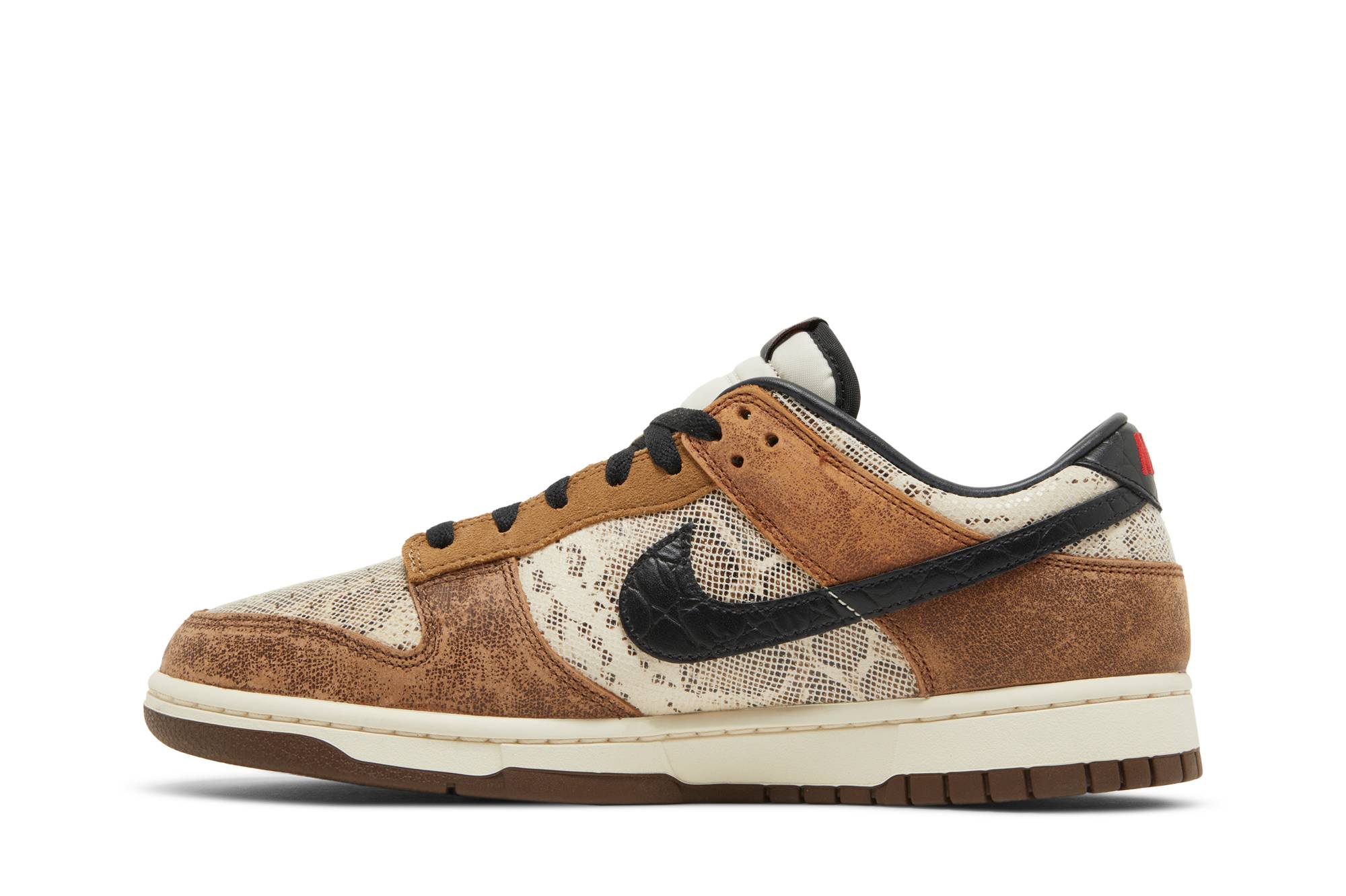 Nike Dunk Low Premium Brown Snakeskin FJ5434-120 Nicesnk
