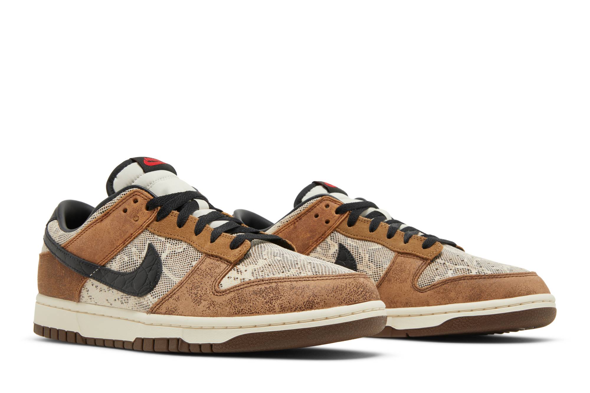 Nike Dunk Low Premium Brown Snakeskin FJ5434-120 Nicesnk