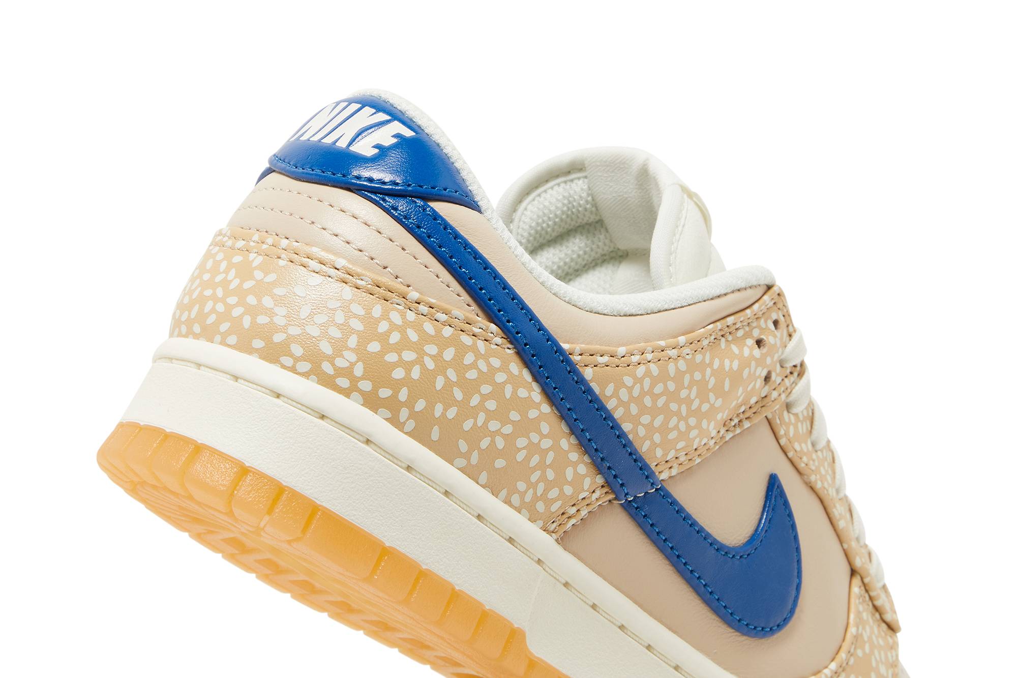 Nike Dunk Low PRM Sesame/Blue Swoosh DZ4853-200 Nicesnk