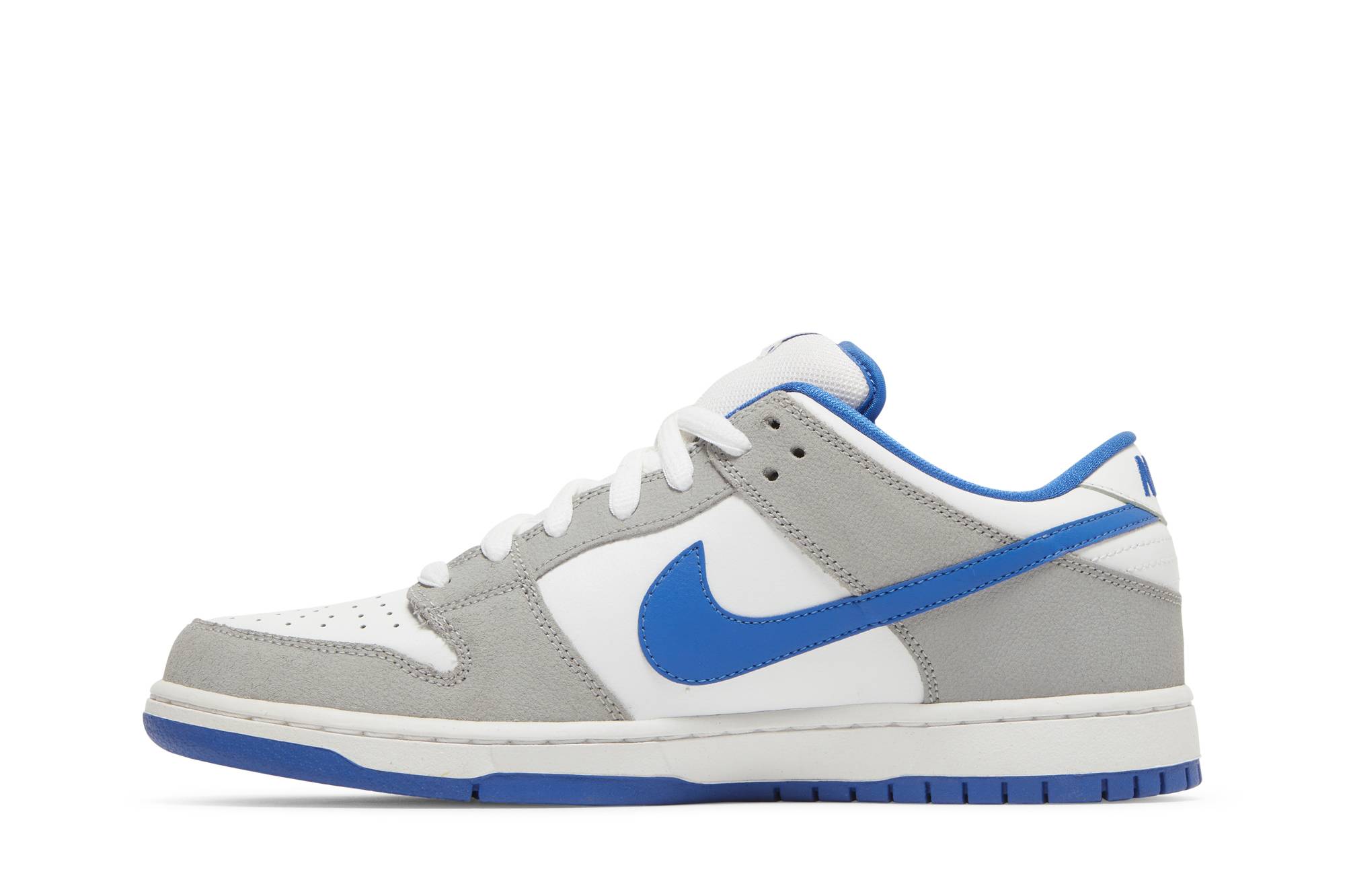 Nike Dunk Low Pro SB Matte Silver Varsity Royal 304292-040 Nicesnk