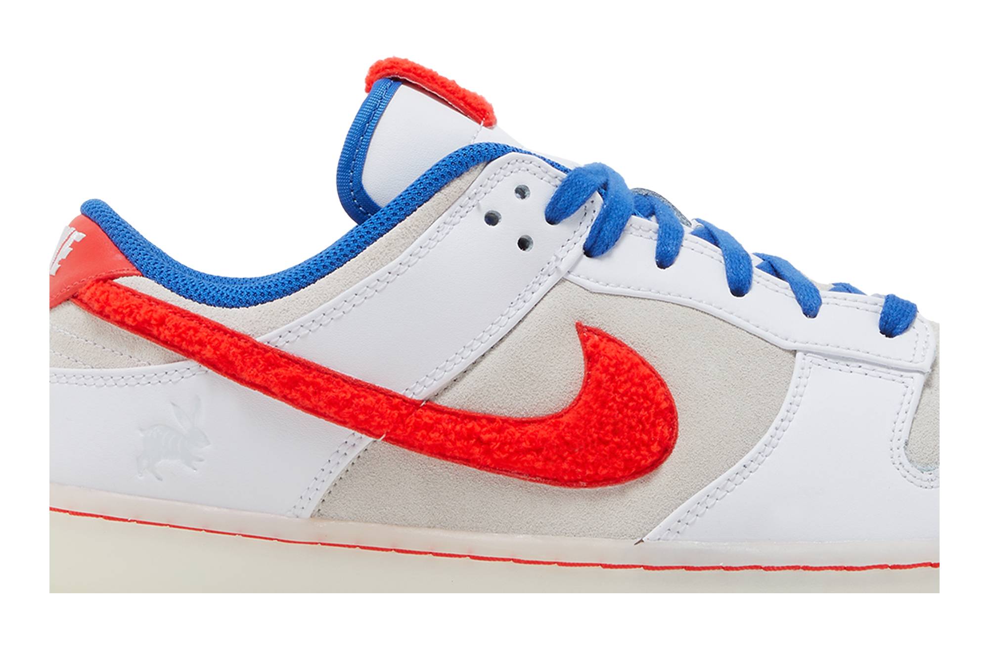 Nike Dunk Low Year of the Rabbit White/Crimson-Varsity Royal FD4203-161 Nicesnk