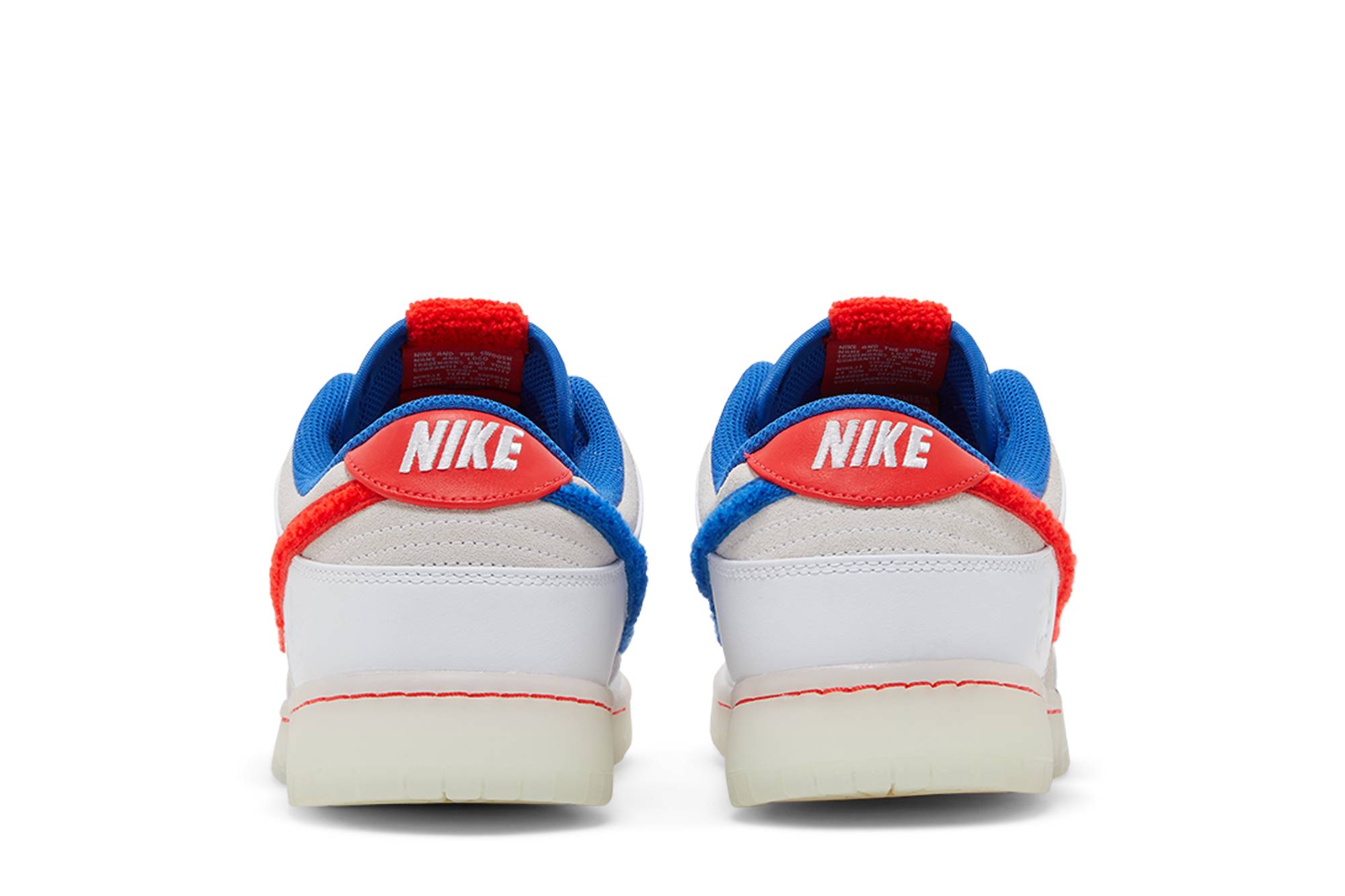 Nike Dunk Low Year of the Rabbit White/Crimson-Varsity Royal FD4203-161 Nicesnk