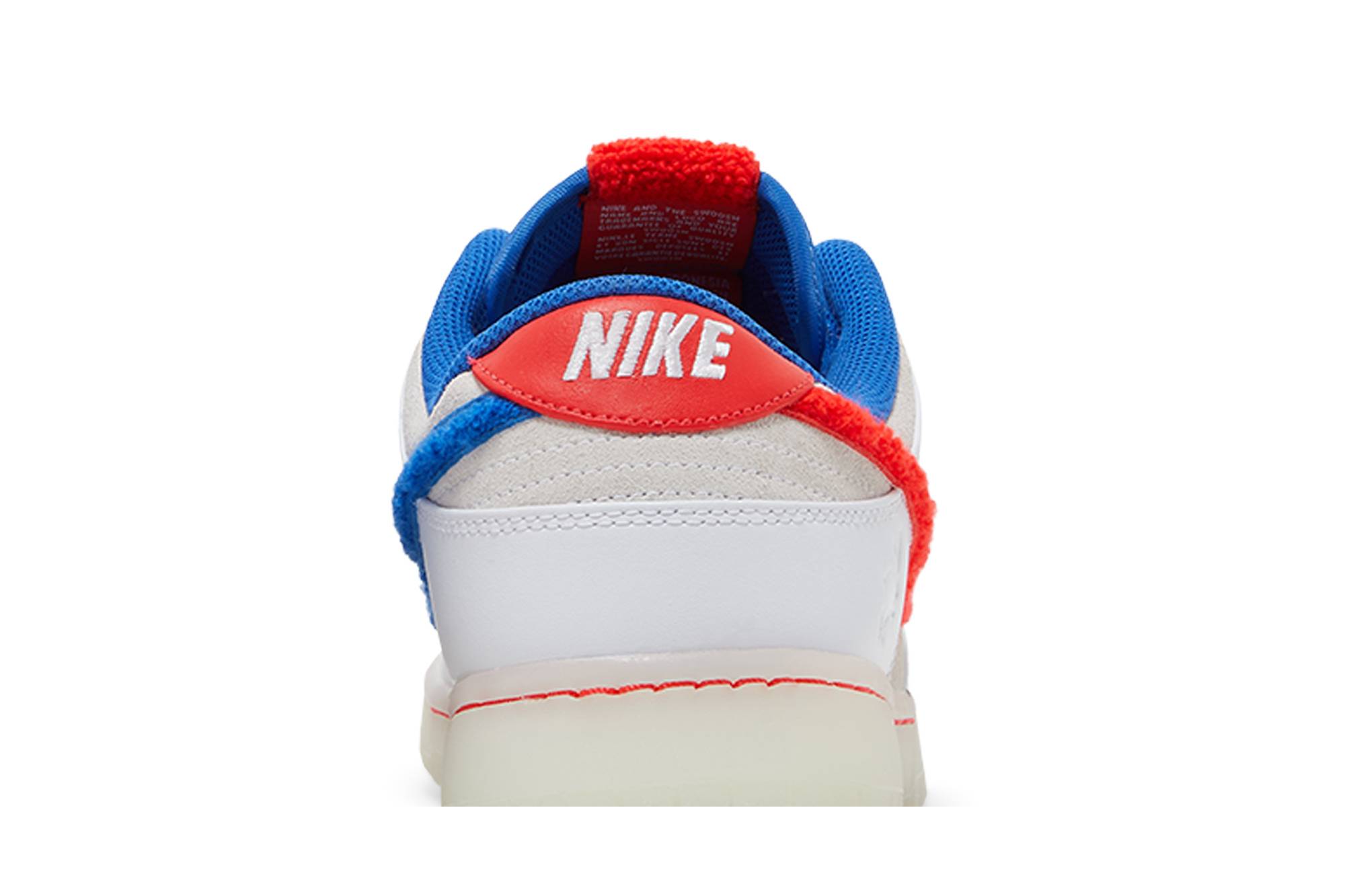 Nike Dunk Low Year of the Rabbit White/Crimson-Varsity Royal FD4203-161 Nicesnk